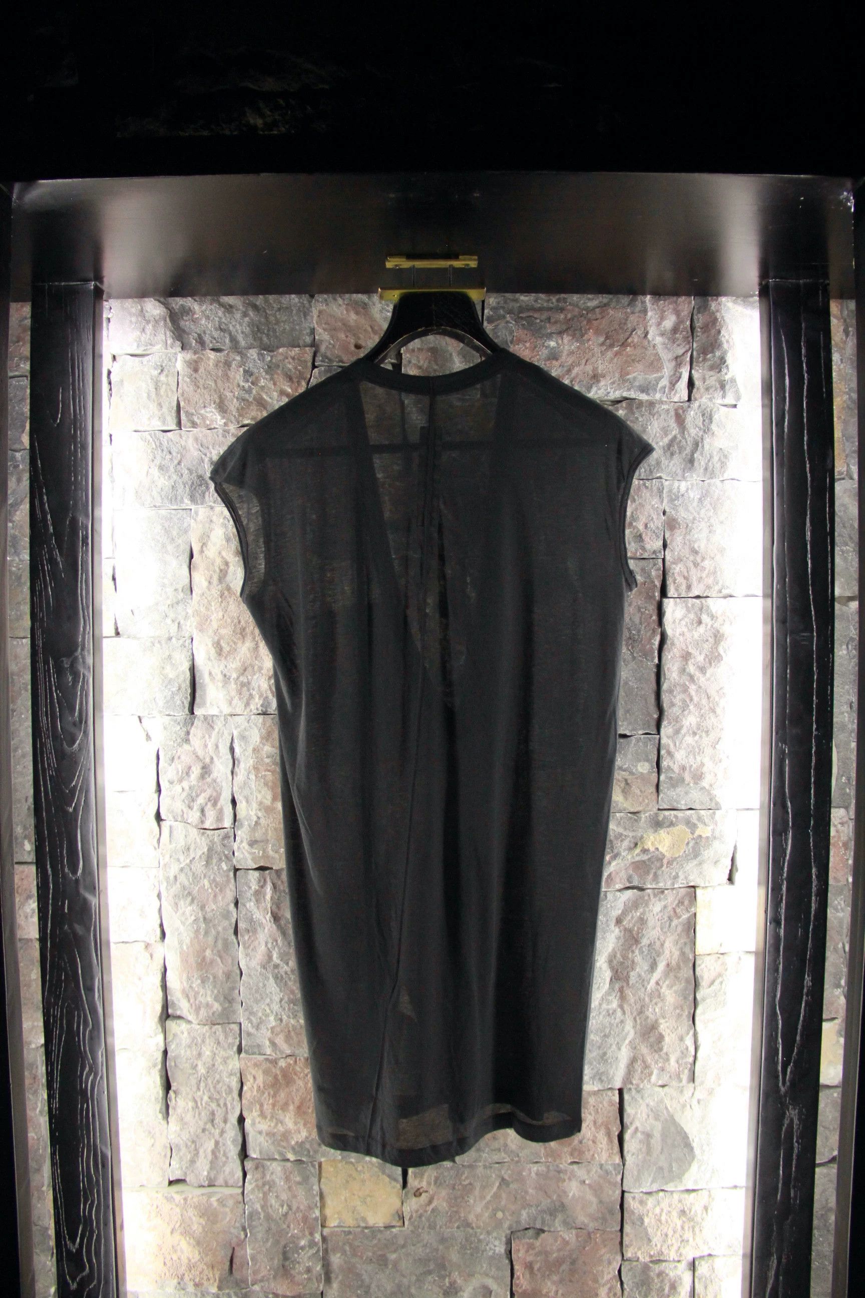 Rick Owens Rick Owens Black Tank Top Men l Size US L / EU 52-54 / 3 - 5 Thumbnail