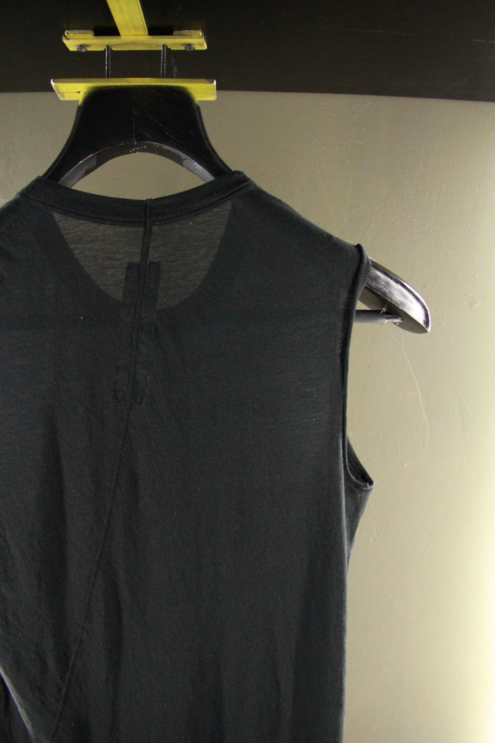 Rick Owens Rick Owens Black Tank Top Men l Size US L / EU 52-54 / 3 - 4 Thumbnail