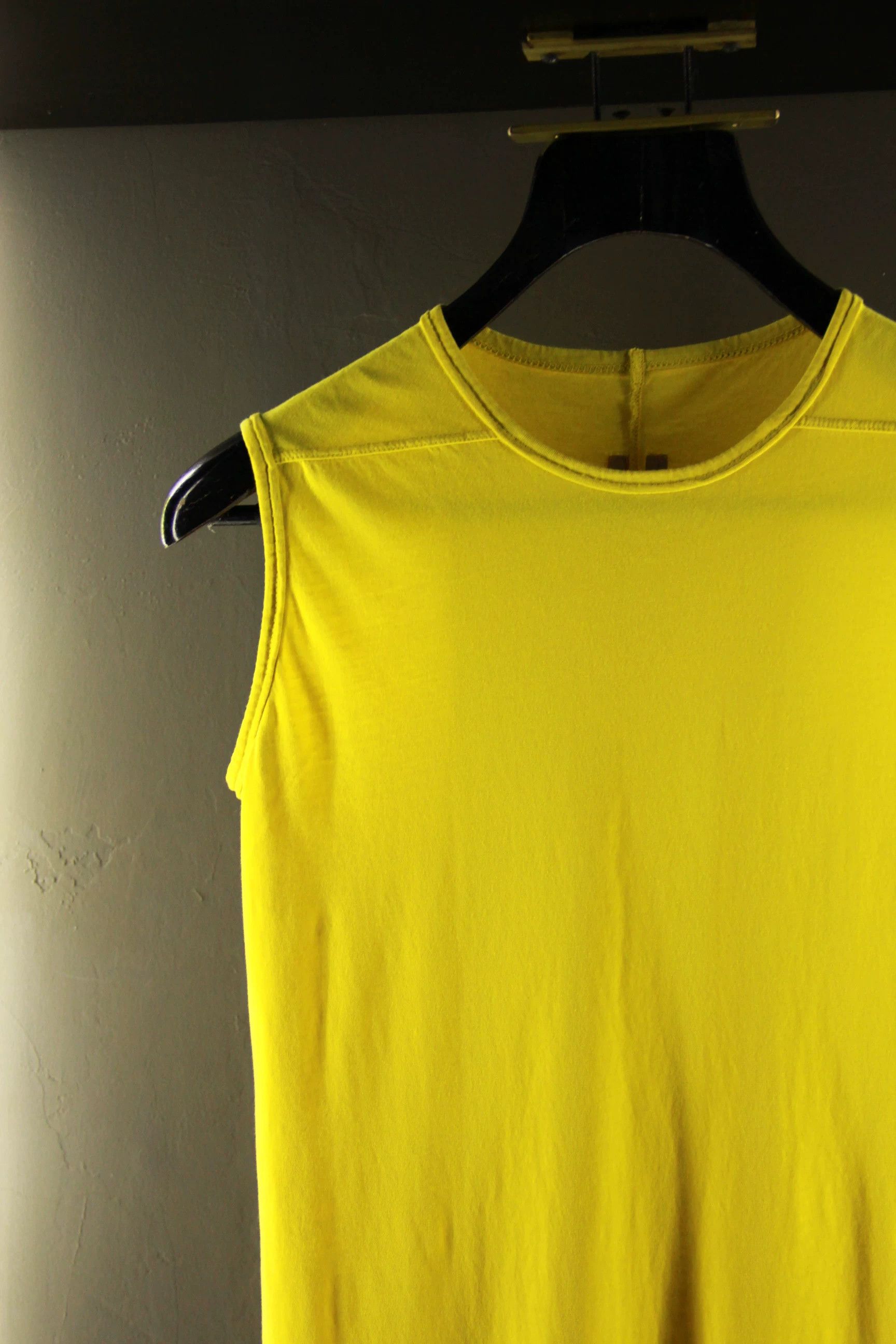 Rick Owens Rick Owens Yellow Short Sleeve Shirts Men xs Size US XS / EU 42 / 0 - 3 Thumbnail