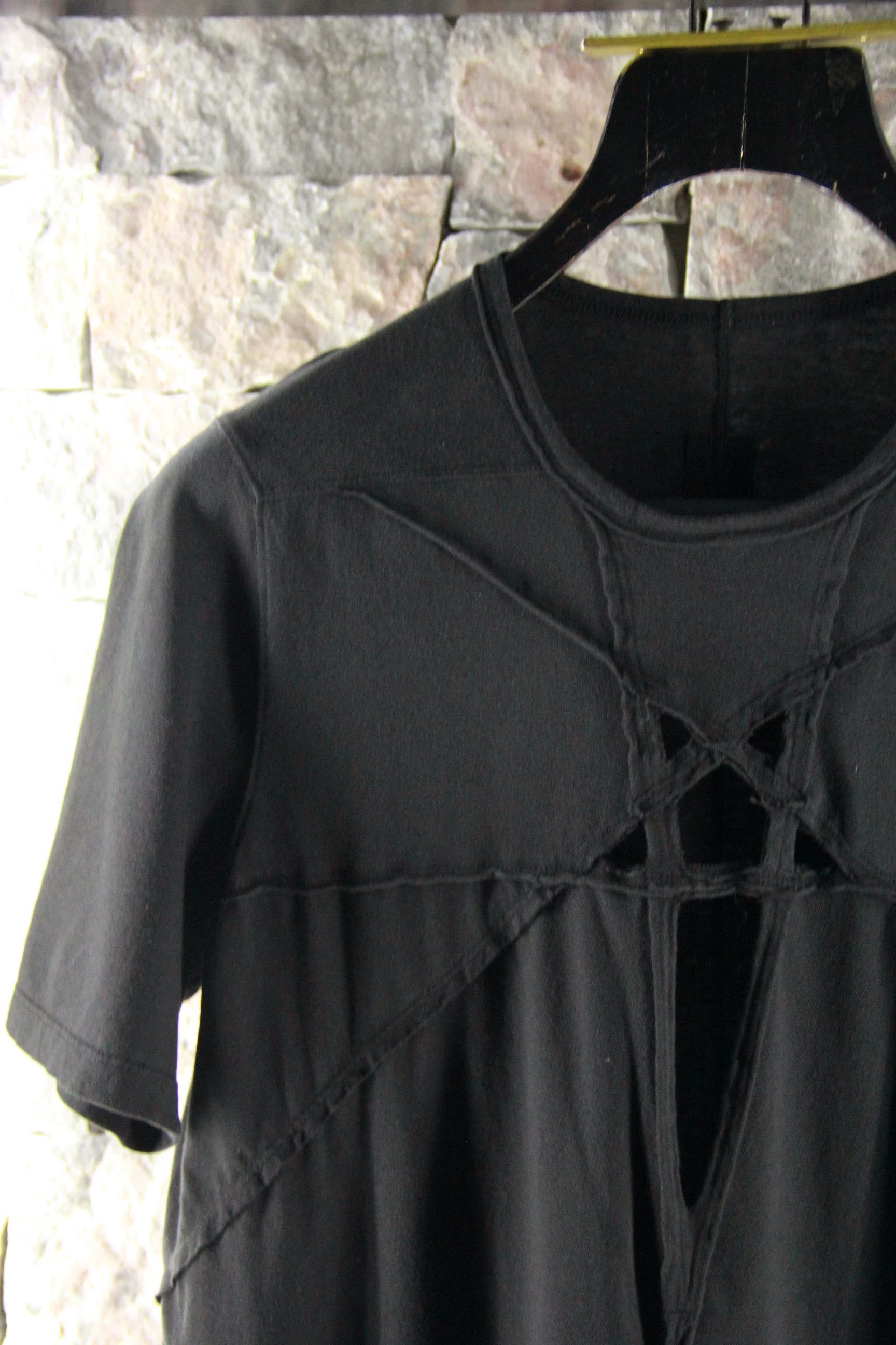 Rick Owens Rick Owens Black Short Sleeve Shirts Men l Size US L / EU 52-54 / 3 - 3 Thumbnail