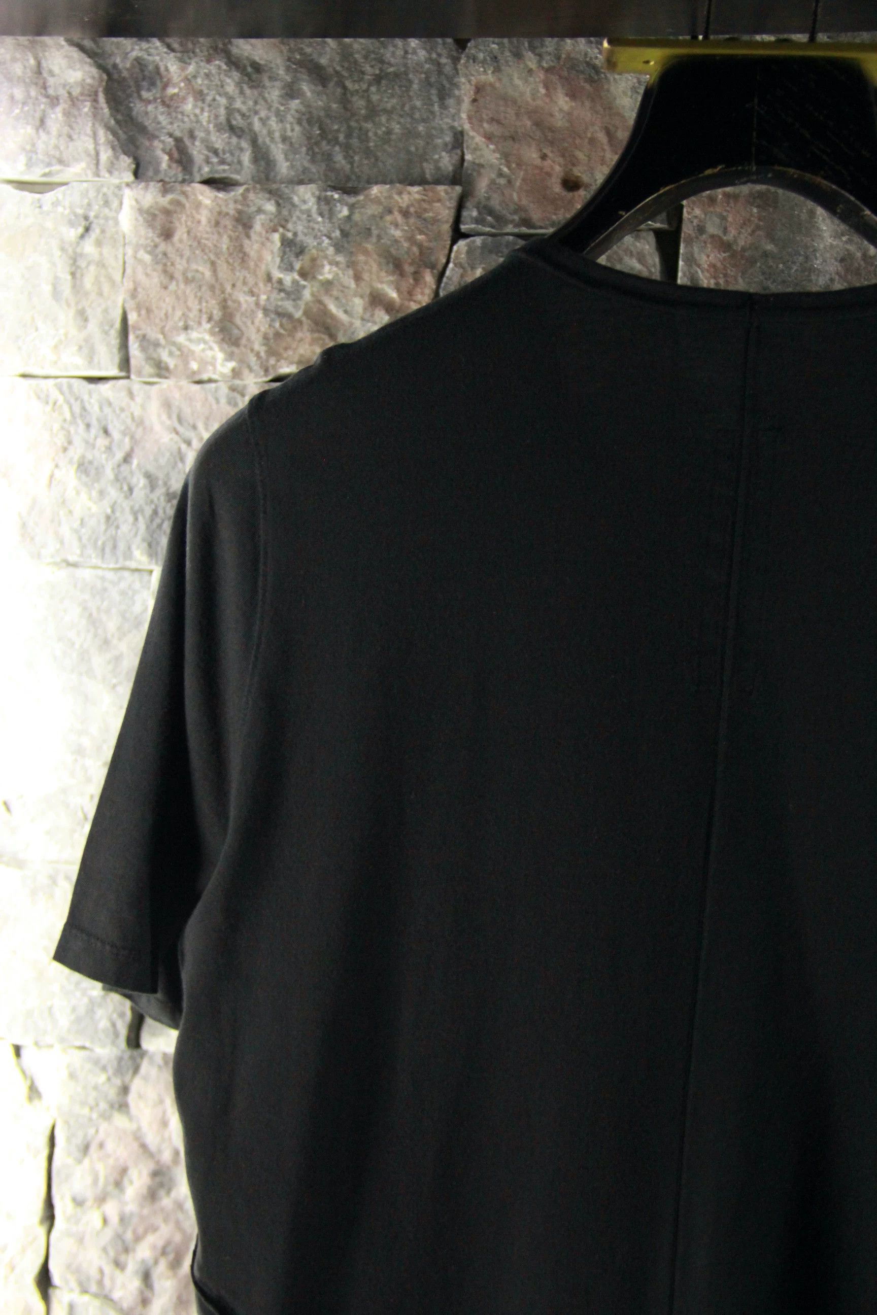 Rick Owens Rick Owens Black Short Sleeve Shirts Men l Size US L / EU 52-54 / 3 - 4 Thumbnail