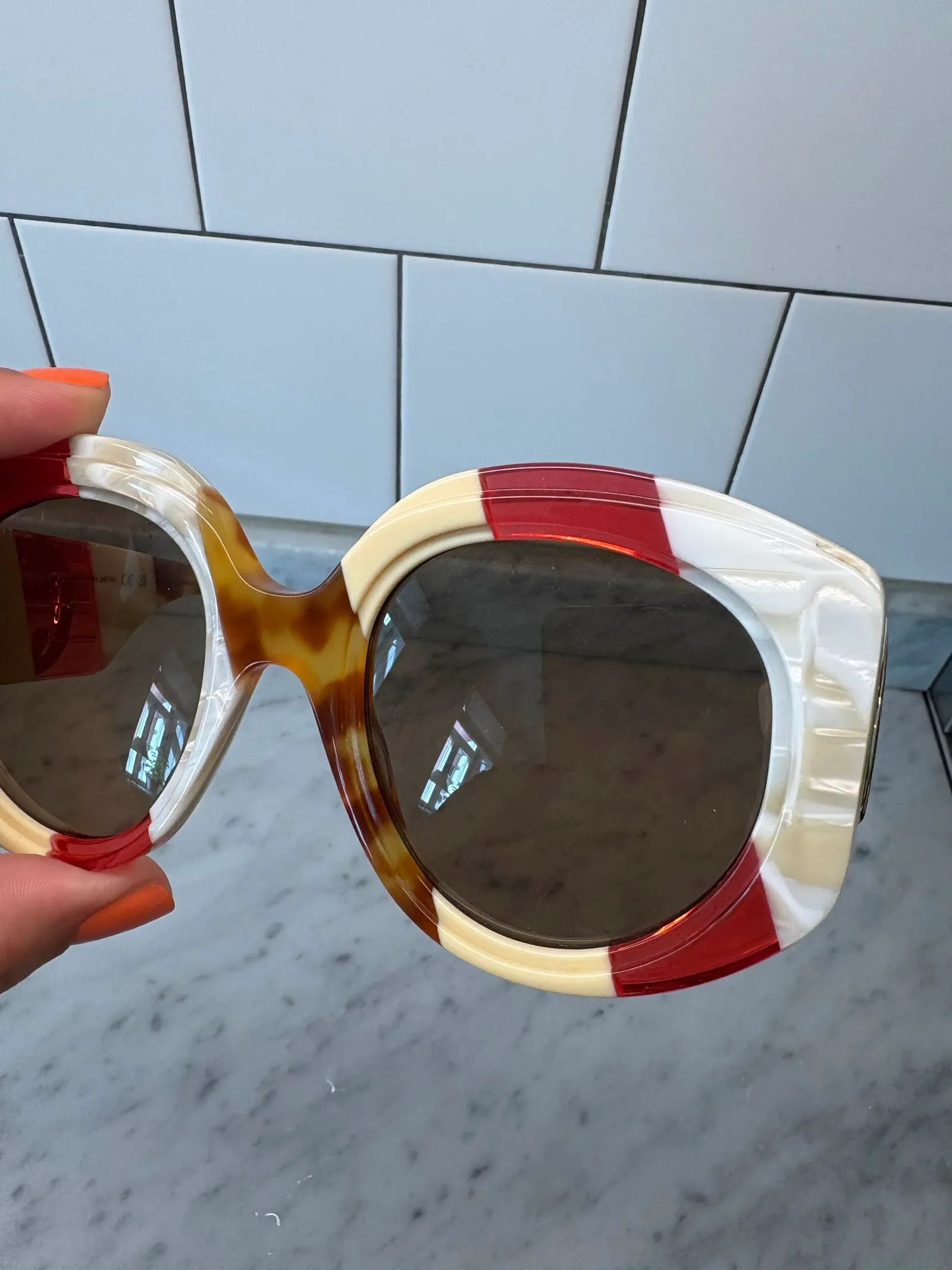Gucci Gucci Sunglasses Size ONE SIZE - 5 Thumbnail