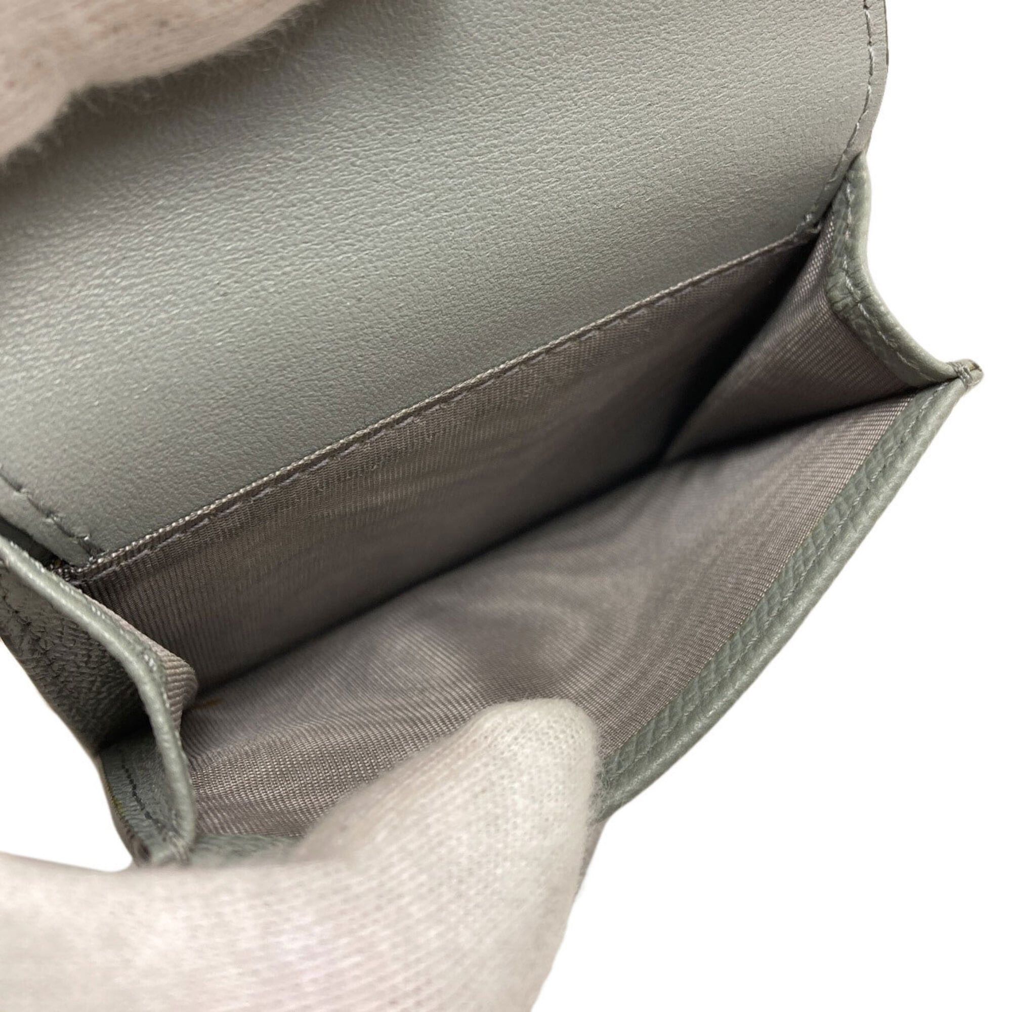 Dior Christian Dior Saddle Lotus Bi-fold Wallet (with coin purse) Leather Women's CHRISTIAN DIOR Size ONE SIZE - 6 Thumbnail
