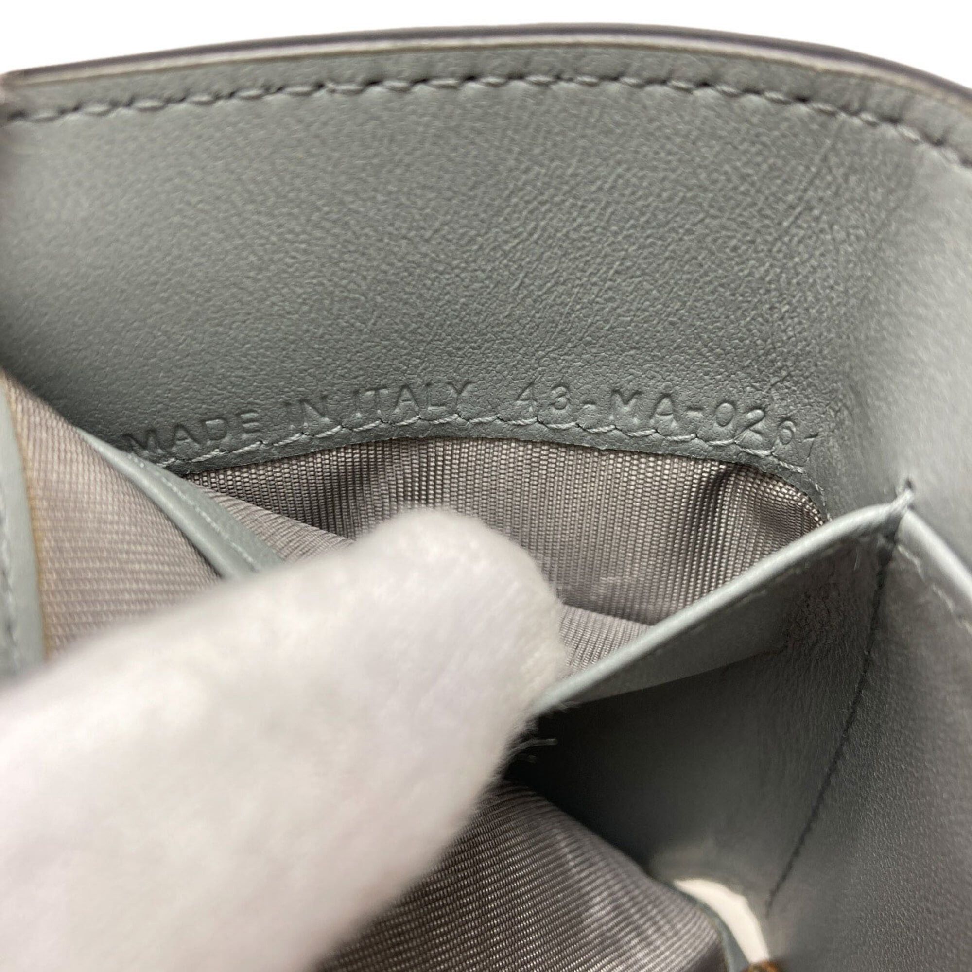Dior Christian Dior Saddle Lotus Bi-fold Wallet (with coin purse) Leather Women's CHRISTIAN DIOR Size ONE SIZE - 8 Thumbnail