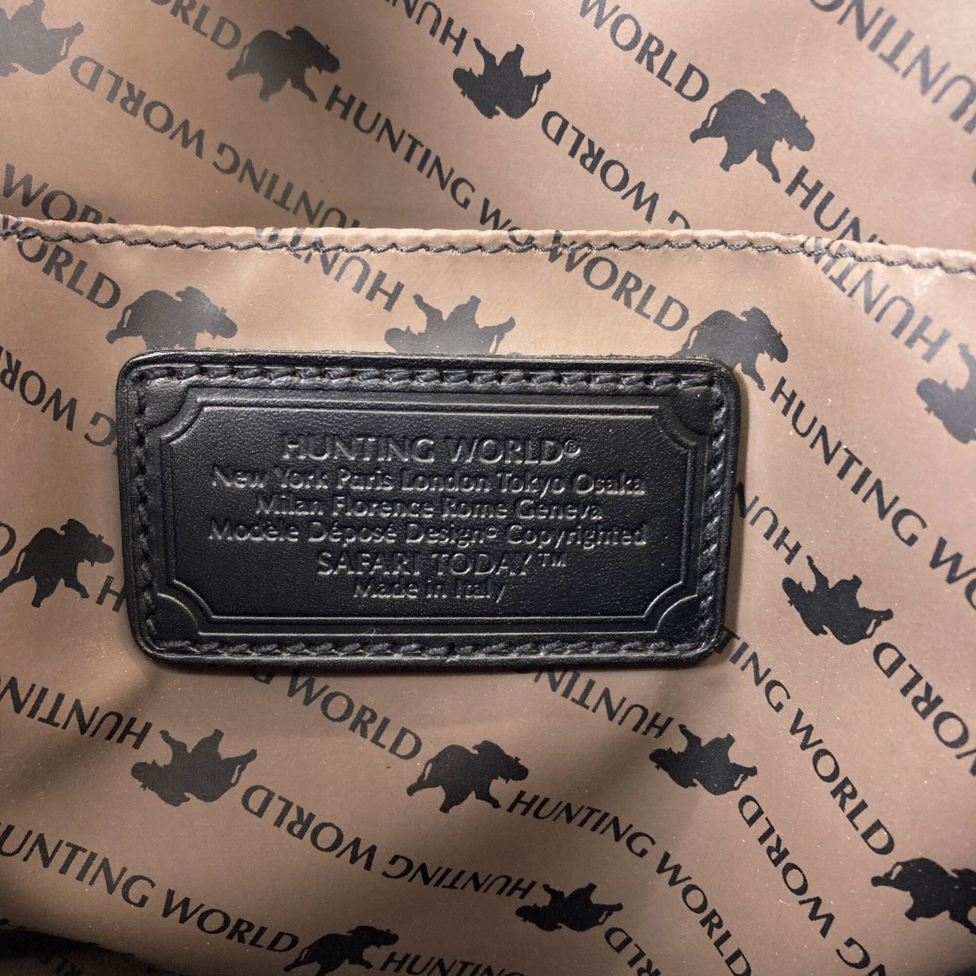 Other Hunting World Logo Handbag Canvas Women's HUNTING WORLD Size ONE SIZE - 6 Thumbnail