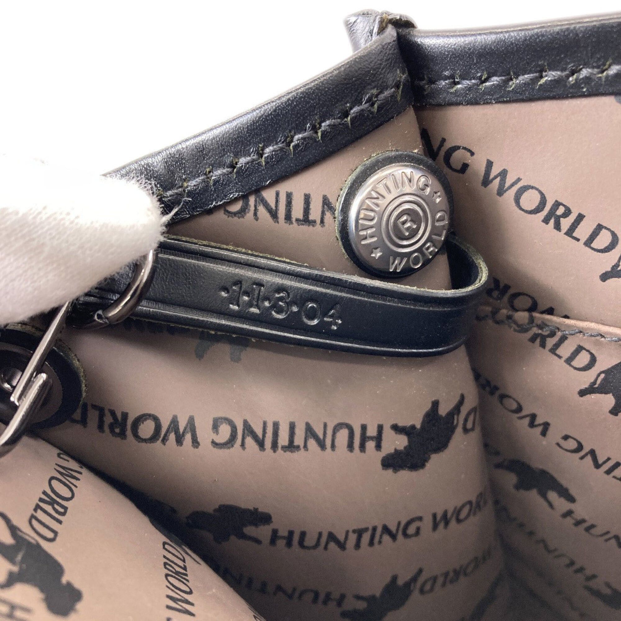 Other Hunting World Logo Handbag Canvas Women's HUNTING WORLD Size ONE SIZE - 7 Thumbnail