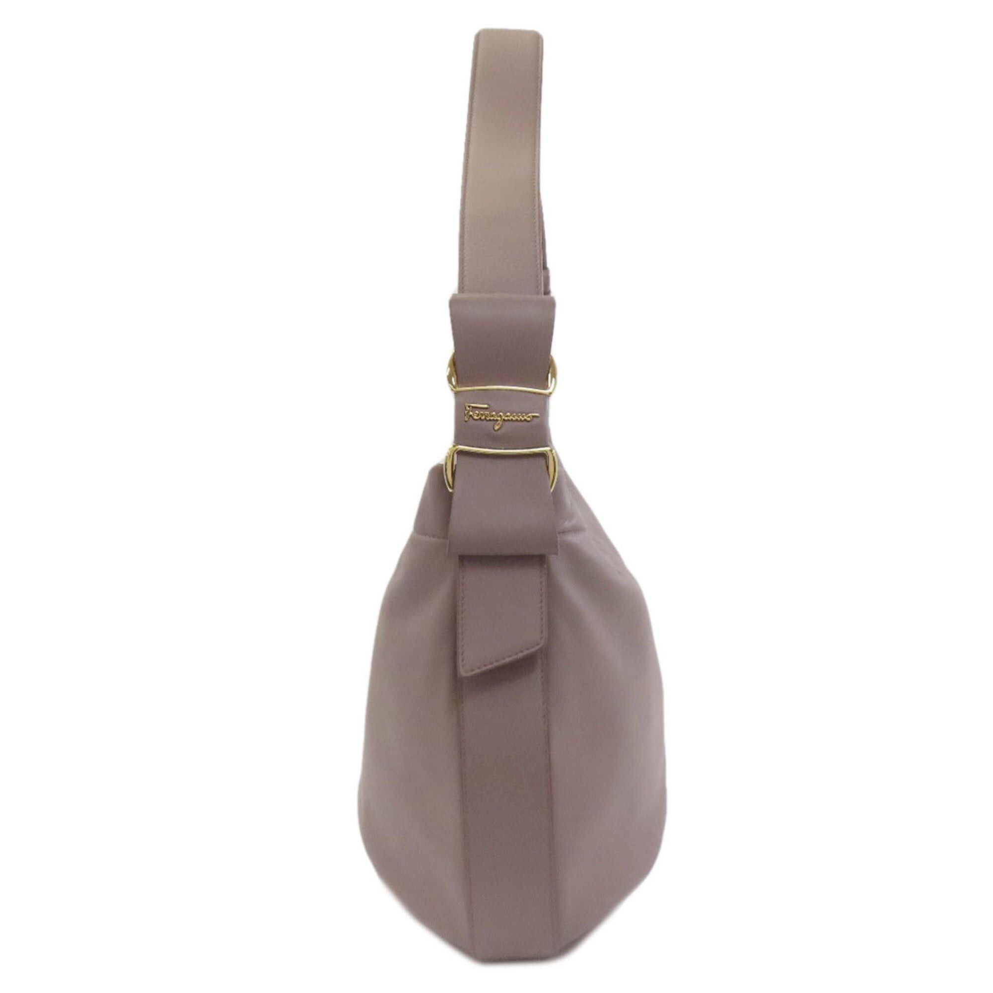 Salvatore Ferragamo Salvatore Ferragamo One-Shoulder Leather Shoulder Bag for Women Size ONE SIZE - 3 Thumbnail