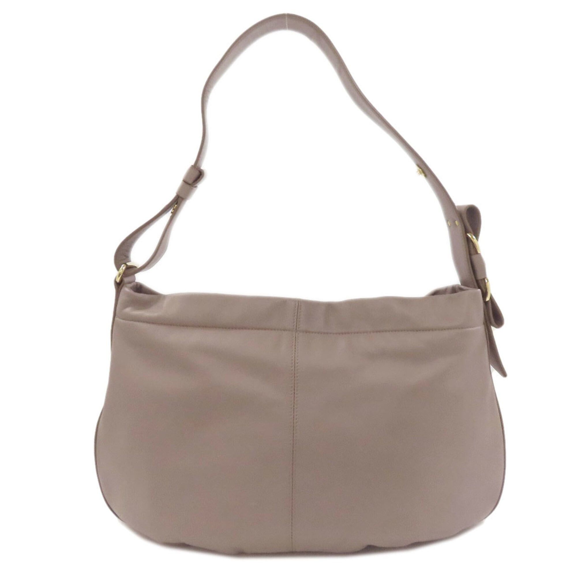 Salvatore Ferragamo Salvatore Ferragamo One-Shoulder Leather Shoulder Bag for Women Size ONE SIZE - 2 Thumbnail