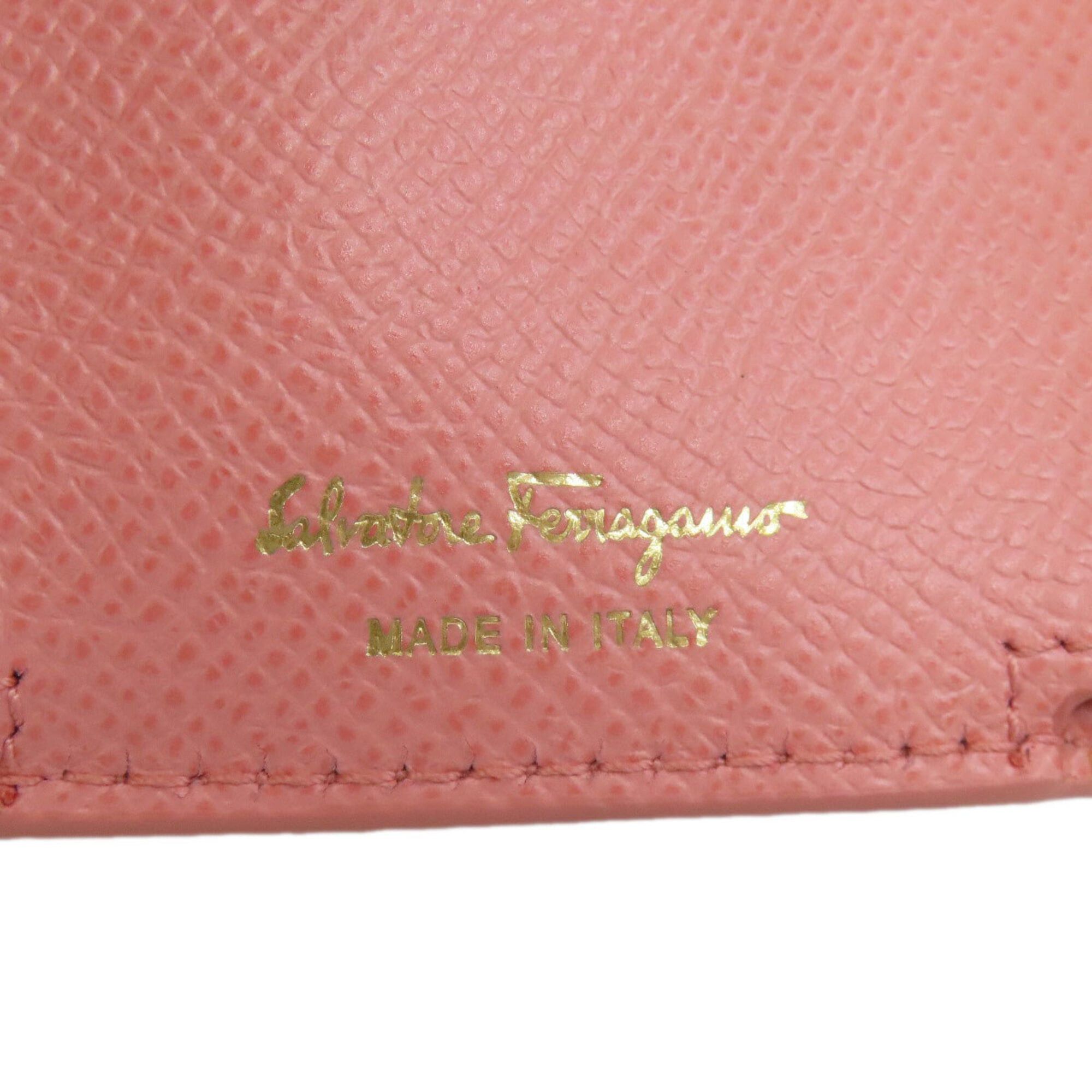 Salvatore Ferragamo Salvatore Ferragamo Vara Ribbon Bi-fold Wallet (with coin purse) Leather Women's Size ONE SIZE - 7 Thumbnail
