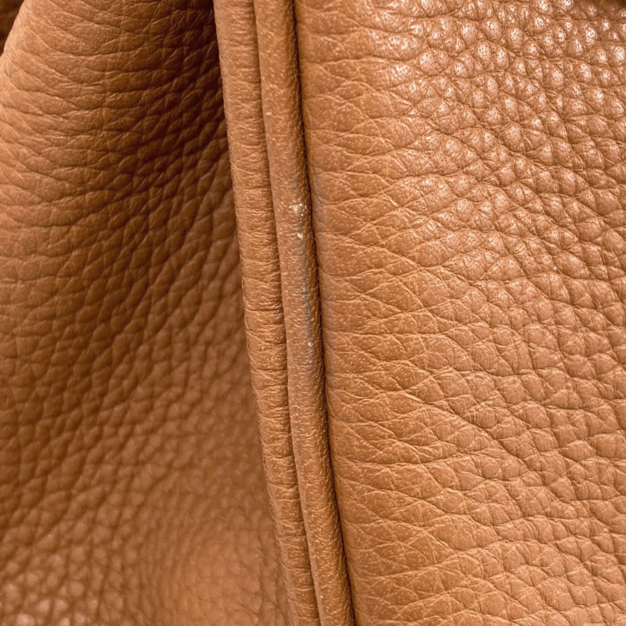 Hermes Hermes Birkin 35 Gold with Silver Hardware Handbag, Taurillon Leather, Women's HERMES Size ONE SIZE - 21 Thumbnail