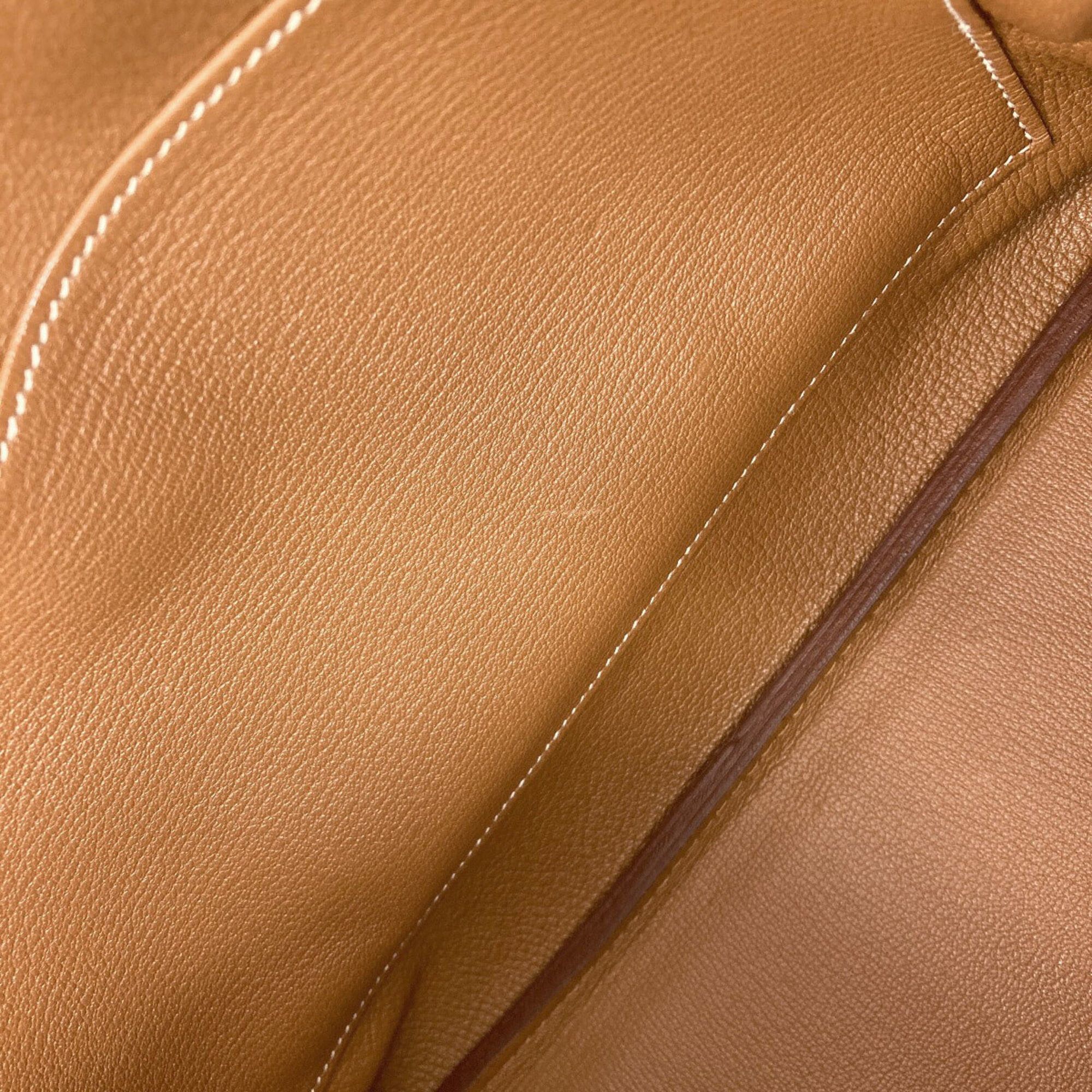 Hermes Hermes Birkin 35 Gold with Silver Hardware Handbag, Taurillon Leather, Women's HERMES Size ONE SIZE - 13 Thumbnail