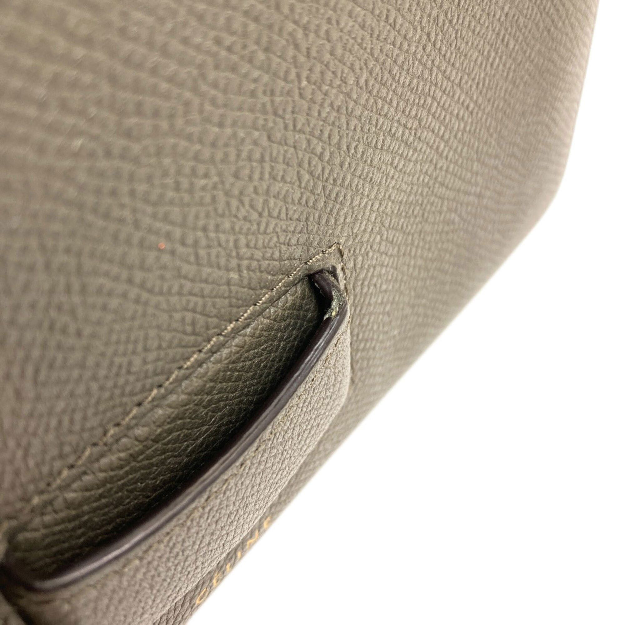 Celine Celine Trotter Long Wallet (with coin purse), Leather, Women's CELINE Size ONE SIZE - 12 Thumbnail
