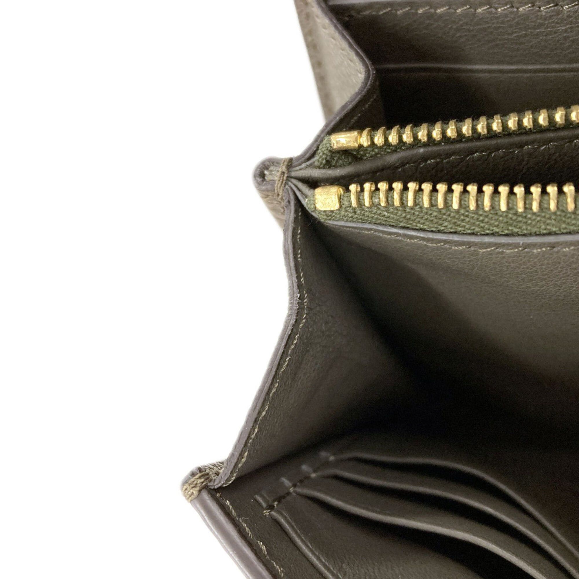 Celine Celine Trotter Long Wallet (with coin purse), Leather, Women's CELINE Size ONE SIZE - 10 Thumbnail