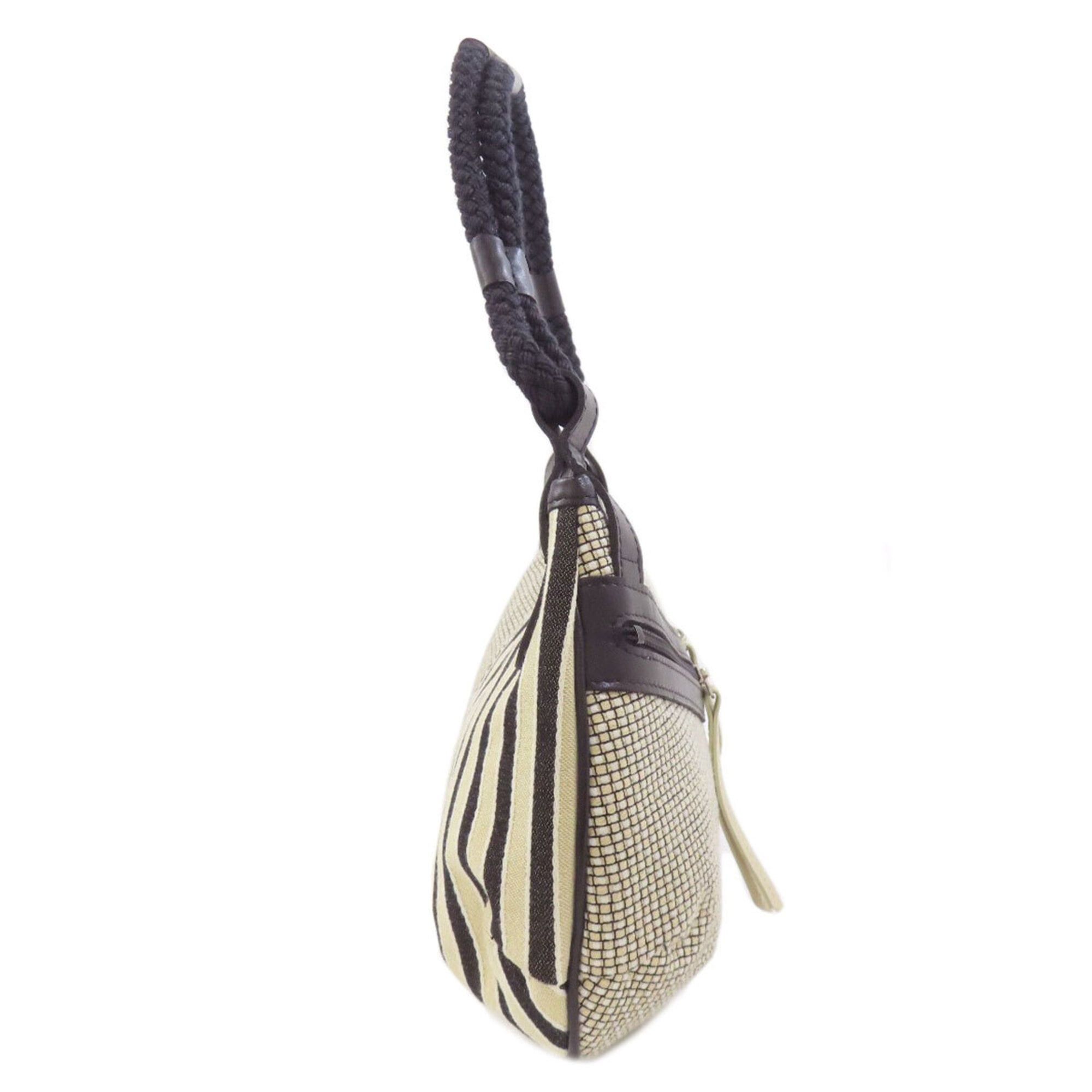 Longchamp Longchamp Logo Handbag Canvas Women's Size ONE SIZE - 3 Thumbnail