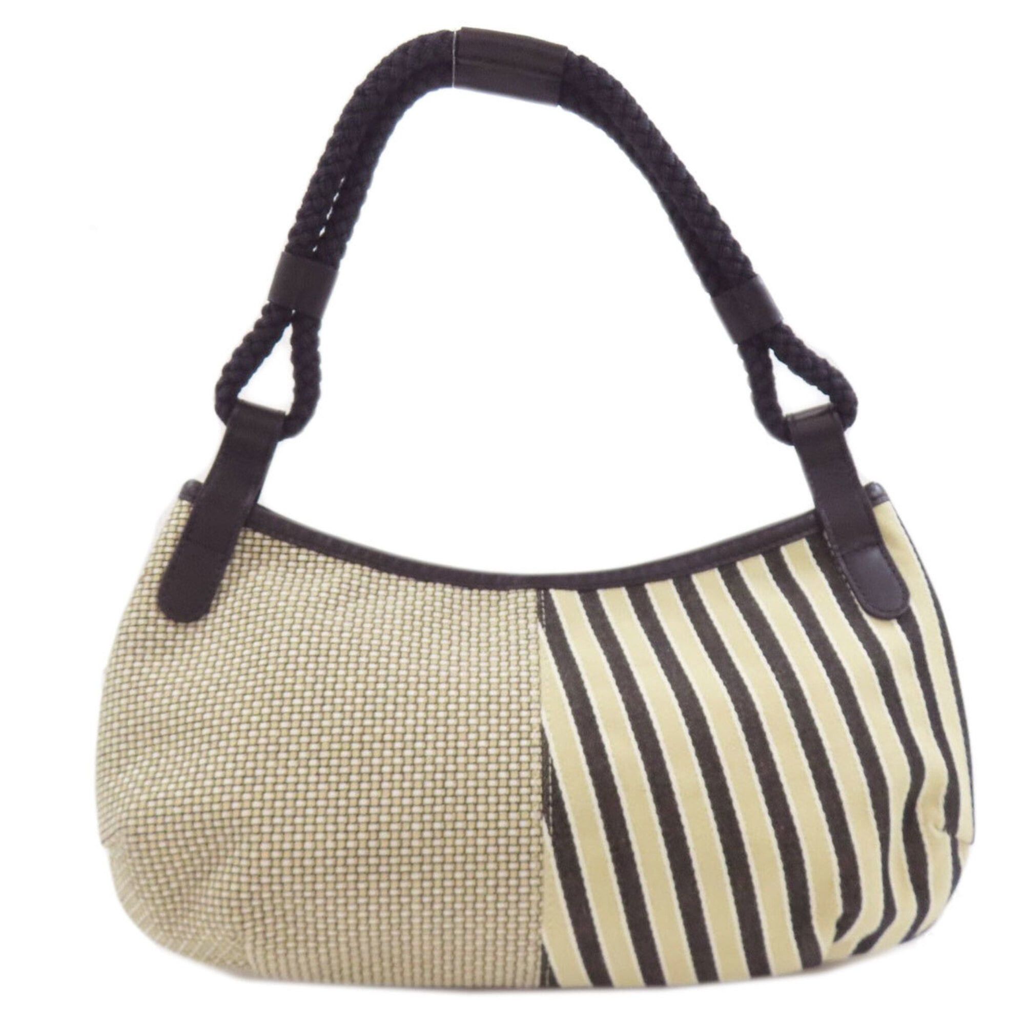 Longchamp Longchamp Logo Handbag Canvas Women's Size ONE SIZE - 2 Thumbnail