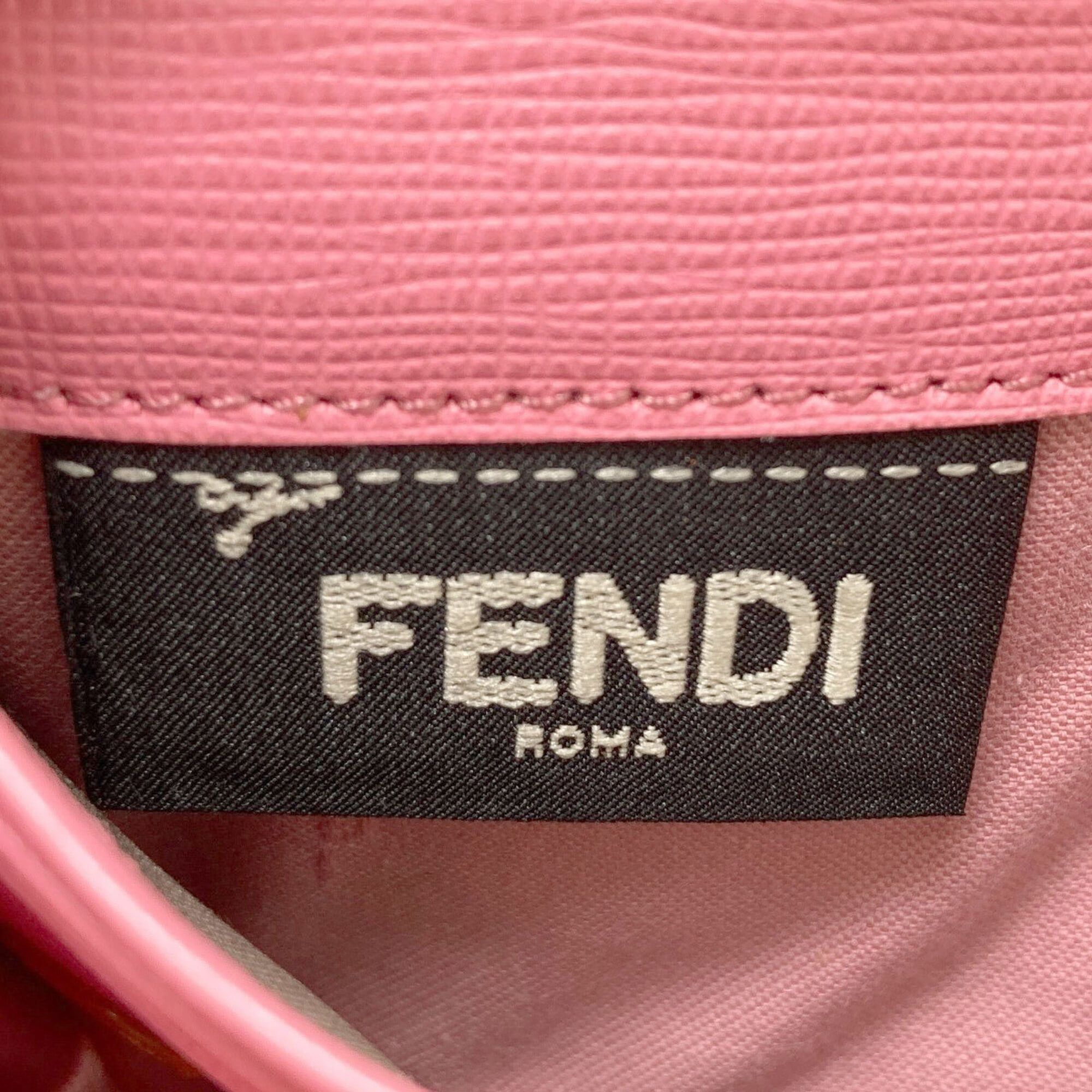 Fendi Fendi Bugs Monster Long Wallet (with coin purse) Leather Women's FENDI Size ONE SIZE - 6 Thumbnail