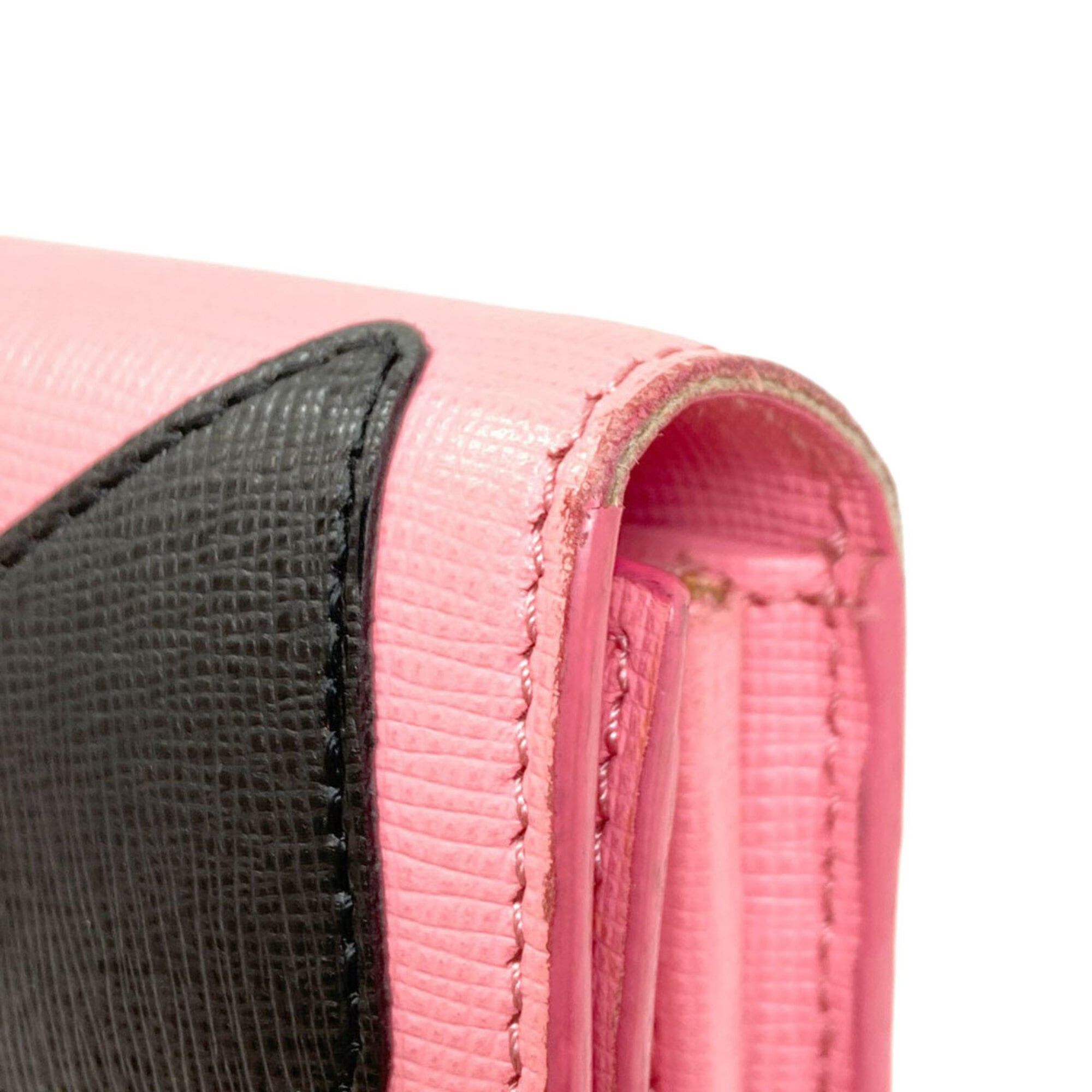 Fendi Fendi Bugs Monster Long Wallet (with coin purse) Leather Women's FENDI Size ONE SIZE - 21 Thumbnail