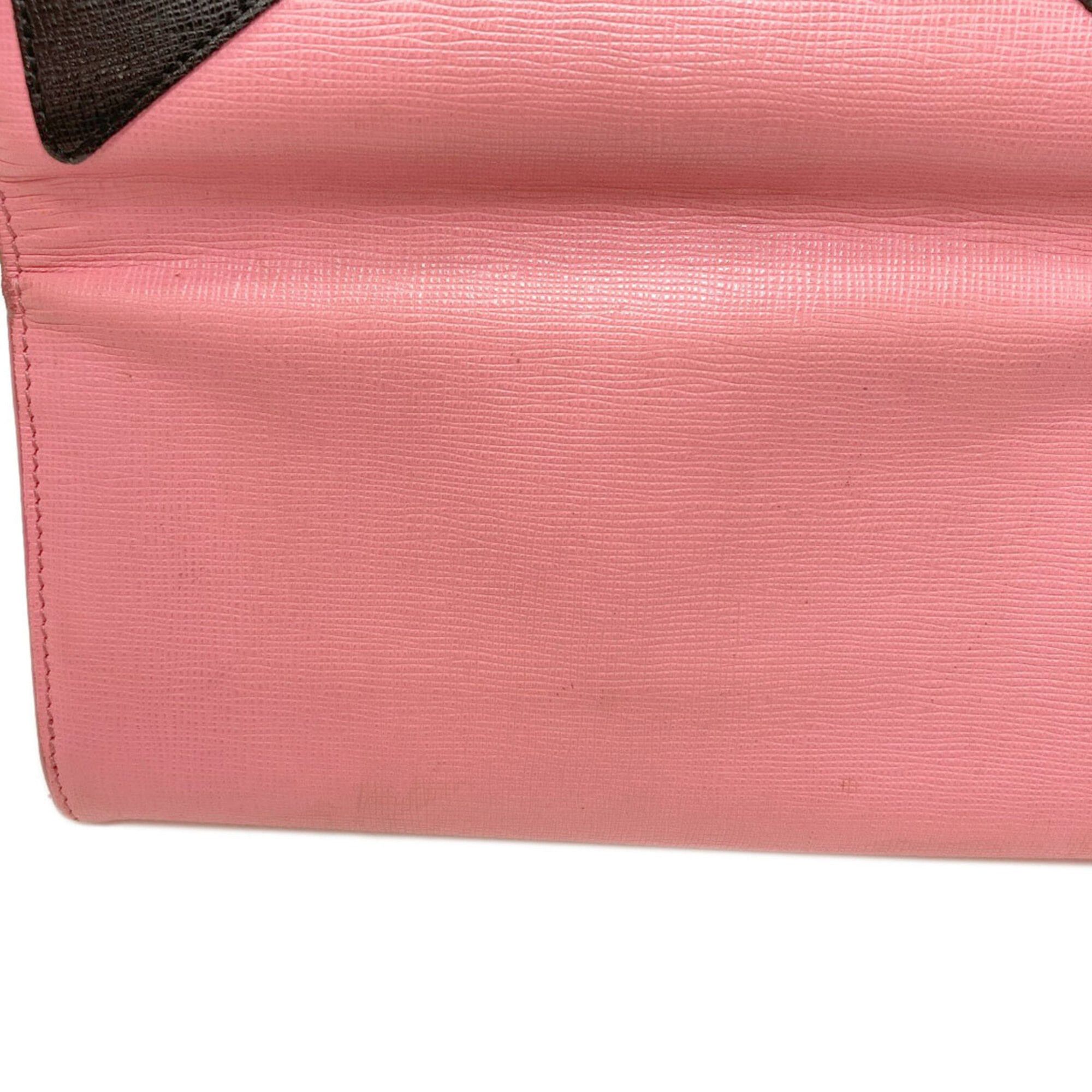 Fendi Fendi Bugs Monster Long Wallet (with coin purse) Leather Women's FENDI Size ONE SIZE - 18 Thumbnail