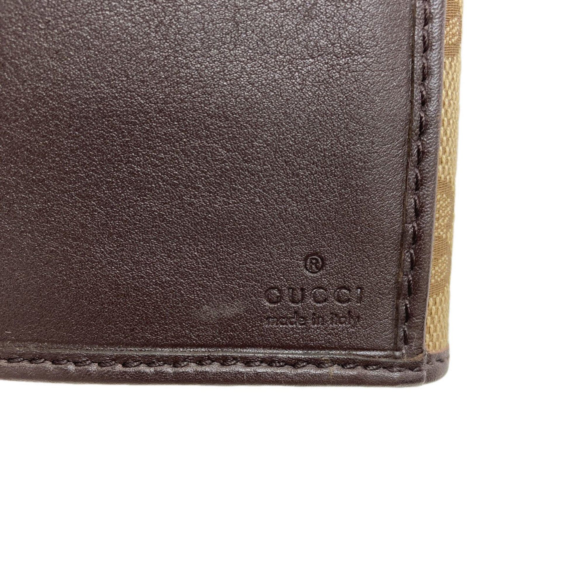 Gucci Gucci 257012 Tri-fold Wallet GG Long (with coin purse) Canvas Women's GUCCI Size ONE SIZE - 7 Thumbnail