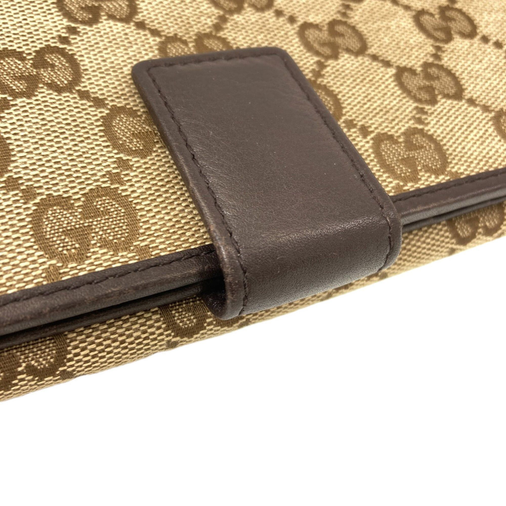 Gucci Gucci 257012 Tri-fold Wallet GG Long (with coin purse) Canvas Women's GUCCI Size ONE SIZE - 13 Thumbnail