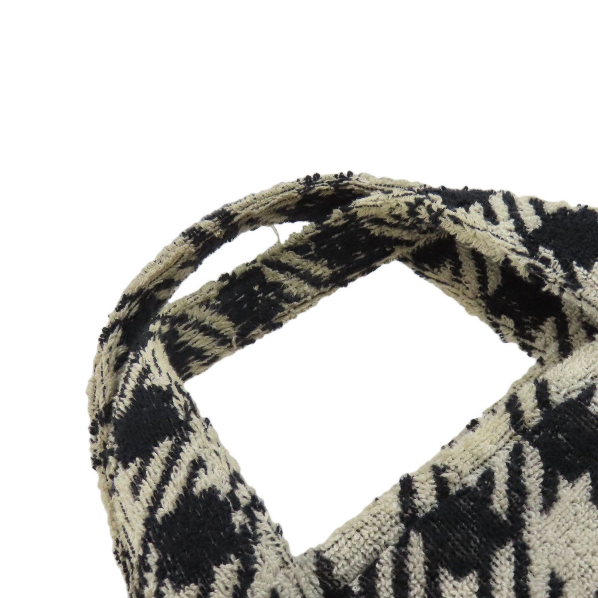 Miu Miu Miu Miu Miu 2-Way Handbag, Terry Cloth, Women's MIUMIU Size ONE SIZE - 8 Thumbnail