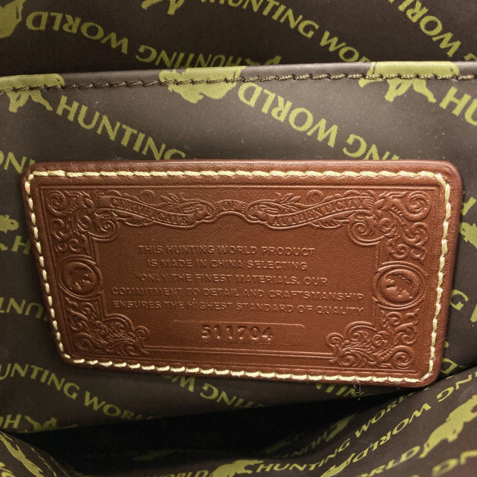 Other Hunting World Logo Handbag Canvas Women's HUNTING WORLD Size ONE SIZE - 6 Thumbnail
