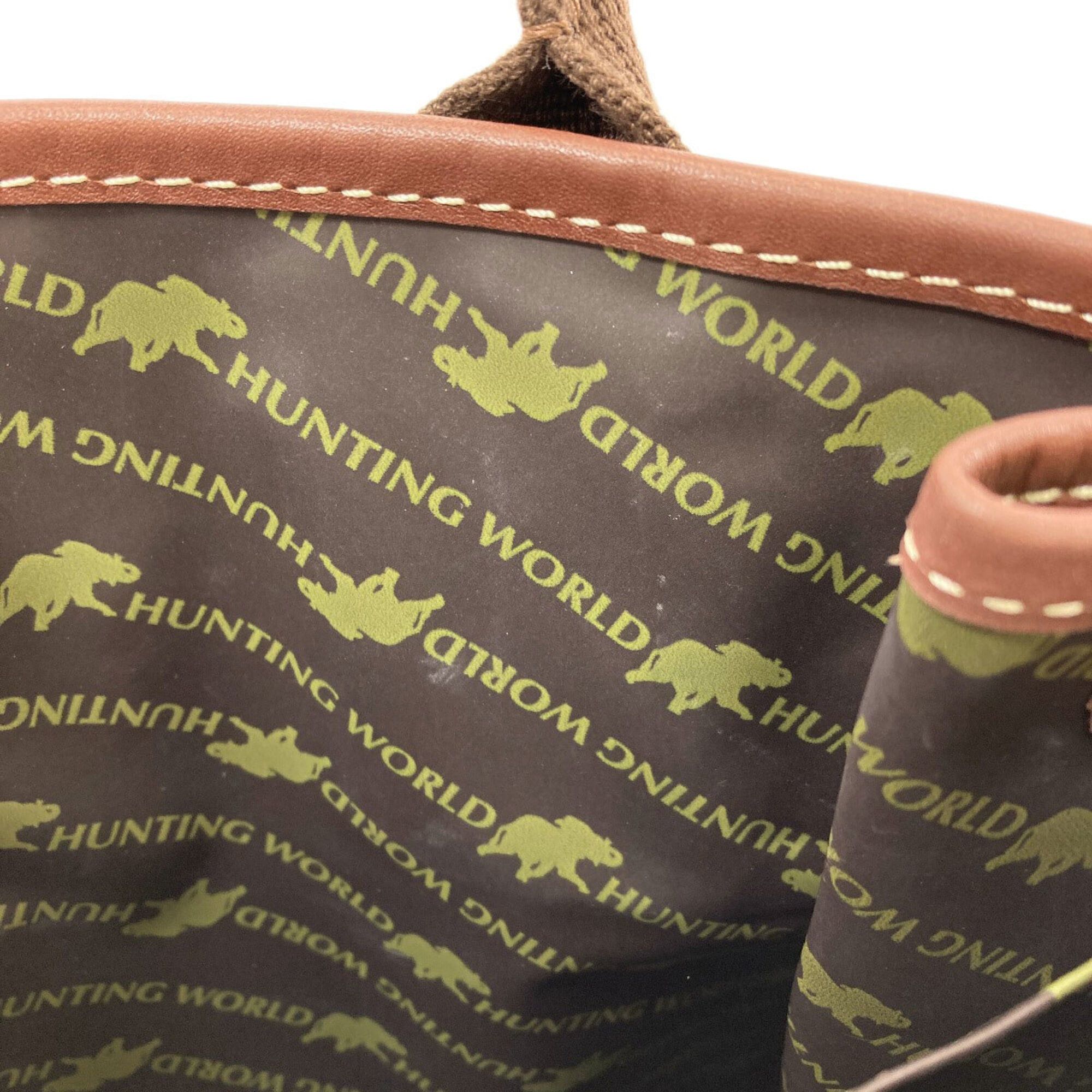 Other Hunting World Logo Handbag Canvas Women's HUNTING WORLD Size ONE SIZE - 7 Thumbnail