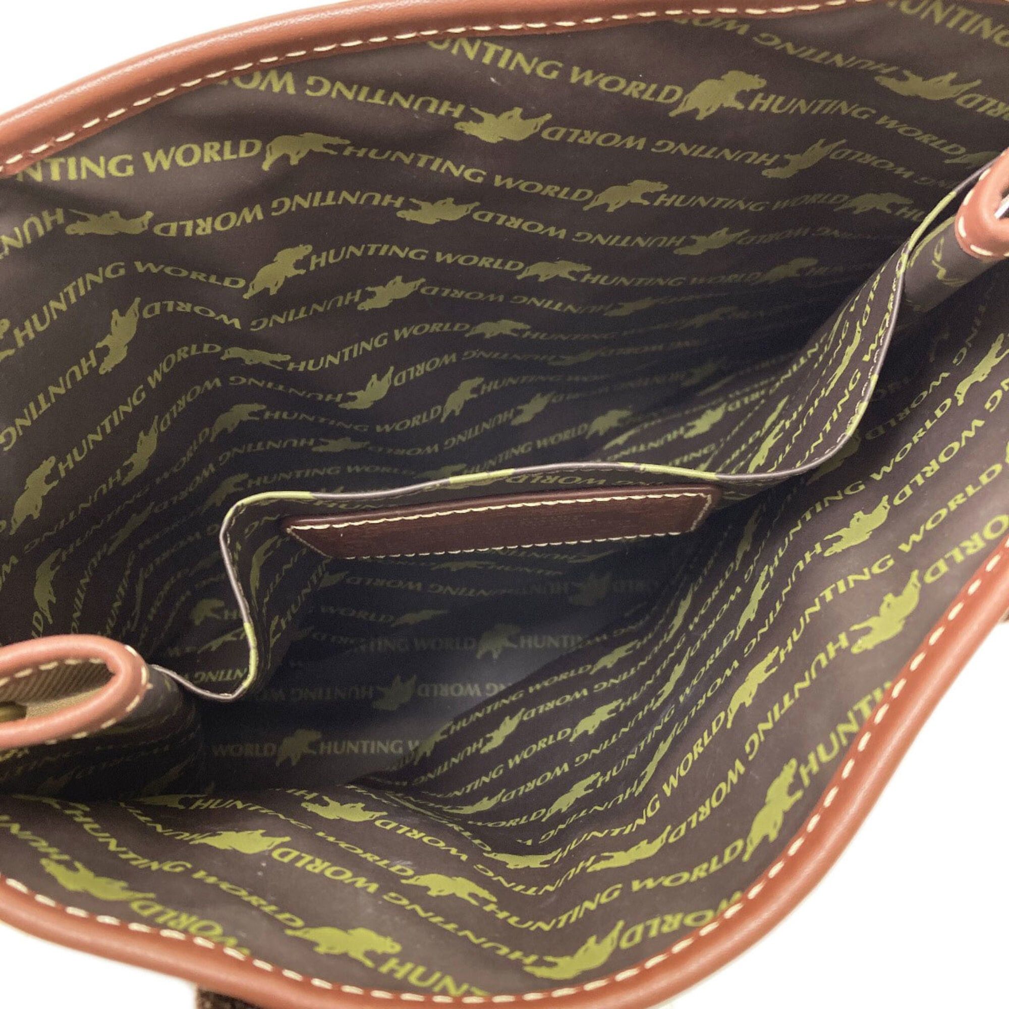 Other Hunting World Logo Handbag Canvas Women's HUNTING WORLD Size ONE SIZE - 5 Thumbnail