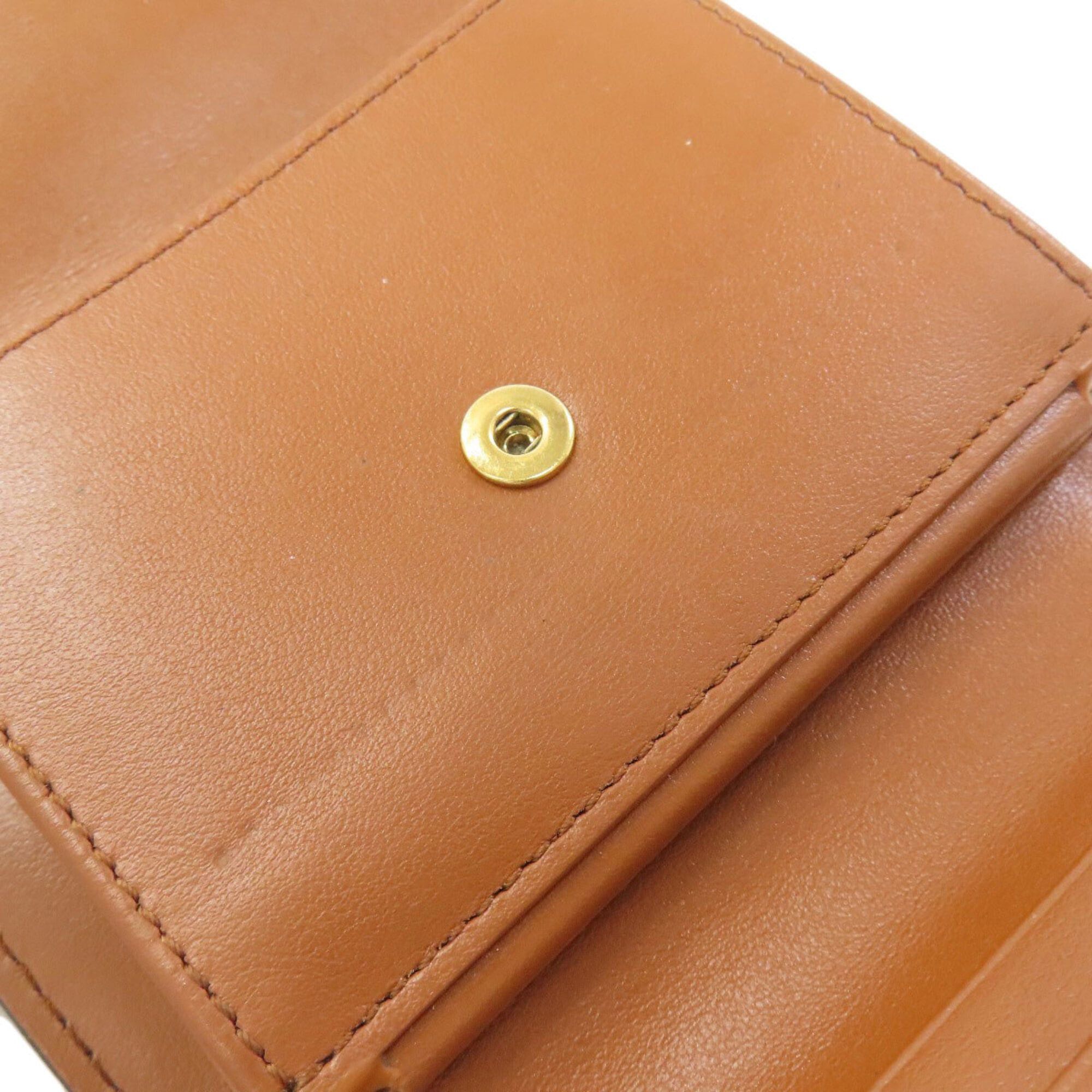 Celine Celine Small Flap Wallet Triomphe Bi-fold (with coin purse) Canvas/Leather Women's CELINE Size ONE SIZE - 17 Thumbnail