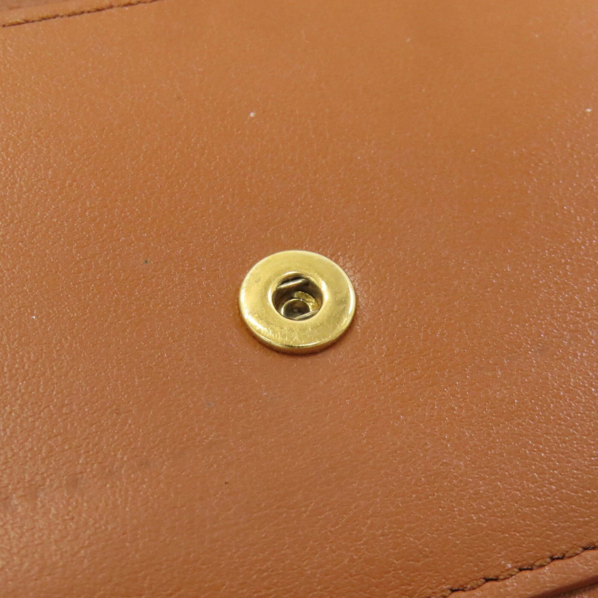 Celine Celine Small Flap Wallet Triomphe Bi-fold (with coin purse) Canvas/Leather Women's CELINE Size ONE SIZE - 18 Thumbnail