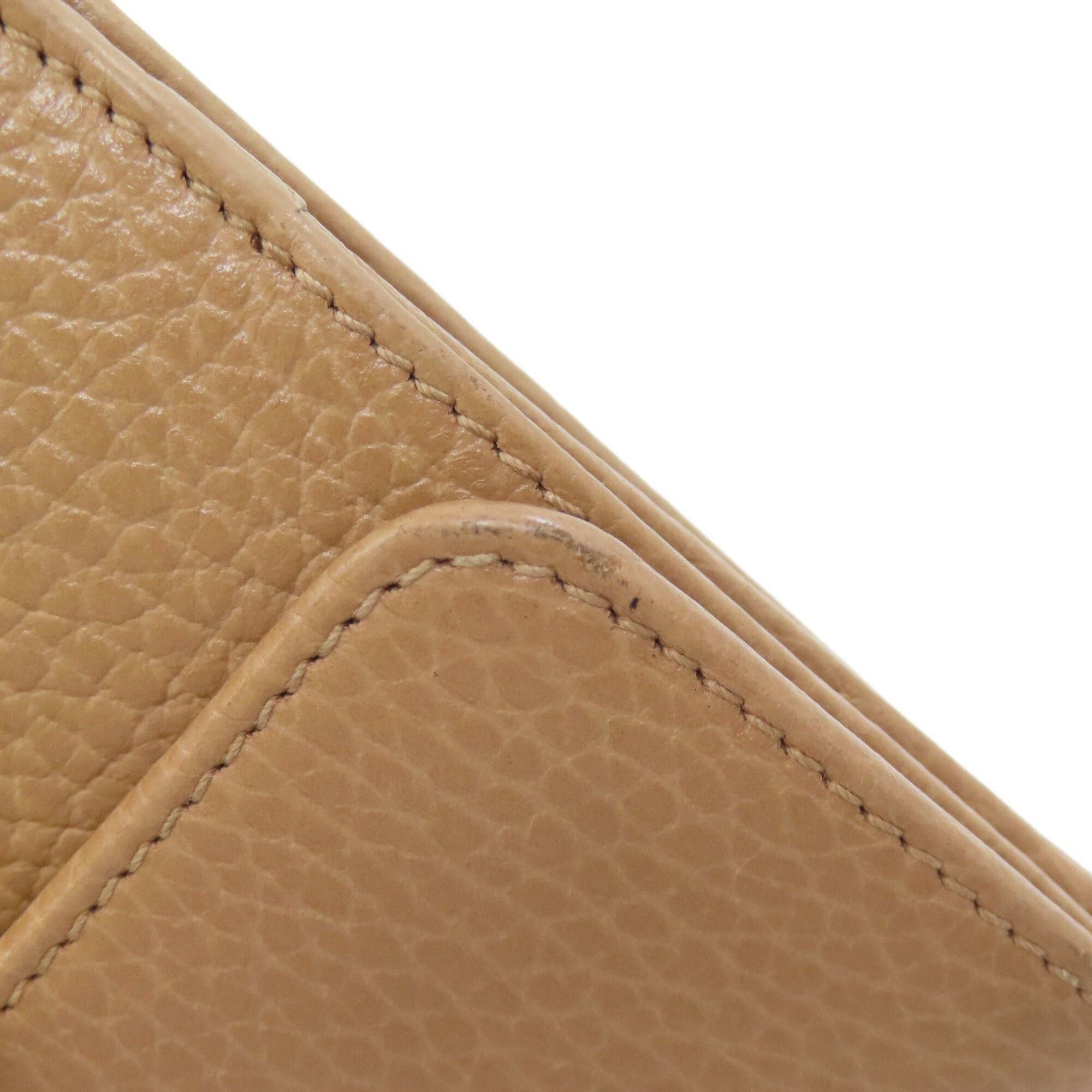 Gucci Gucci 615525 Interlocking G Outlet Bi-fold Wallet (with coin purse) Leather Women's GUCCI Size ONE SIZE - 16 Thumbnail