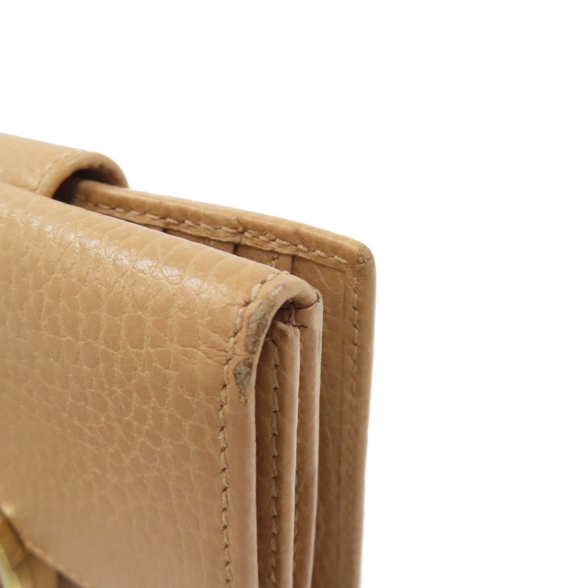 Gucci Gucci 615525 Interlocking G Outlet Bi-fold Wallet (with coin purse) Leather Women's GUCCI Size ONE SIZE - 19 Thumbnail