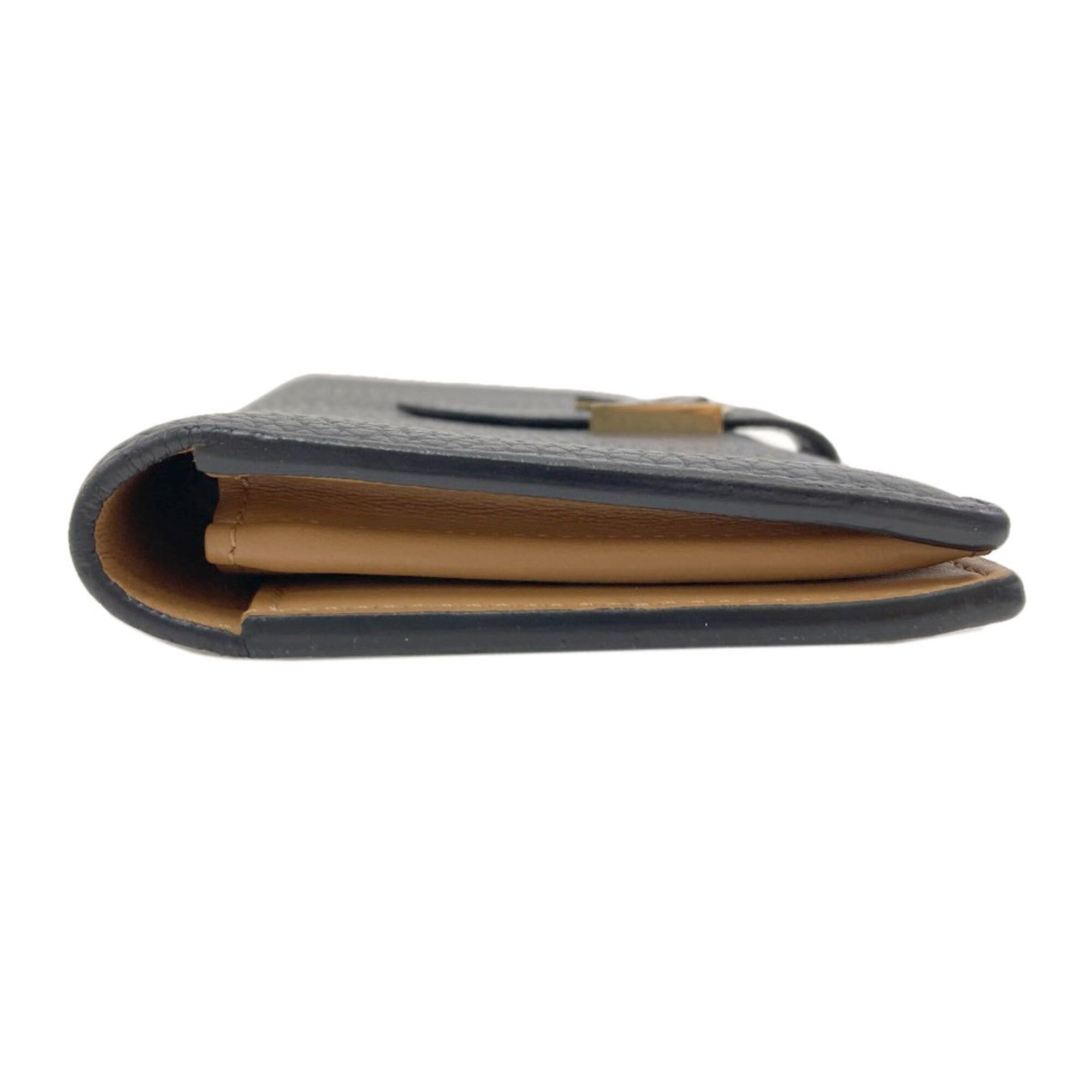 Louis Vuitton Louis Vuitton M81330 Vertical Wallet Long (with coin purse) Taurillon Leather Women's LOUIS VUITTON Size ONE SIZE - 3 Thumbnail