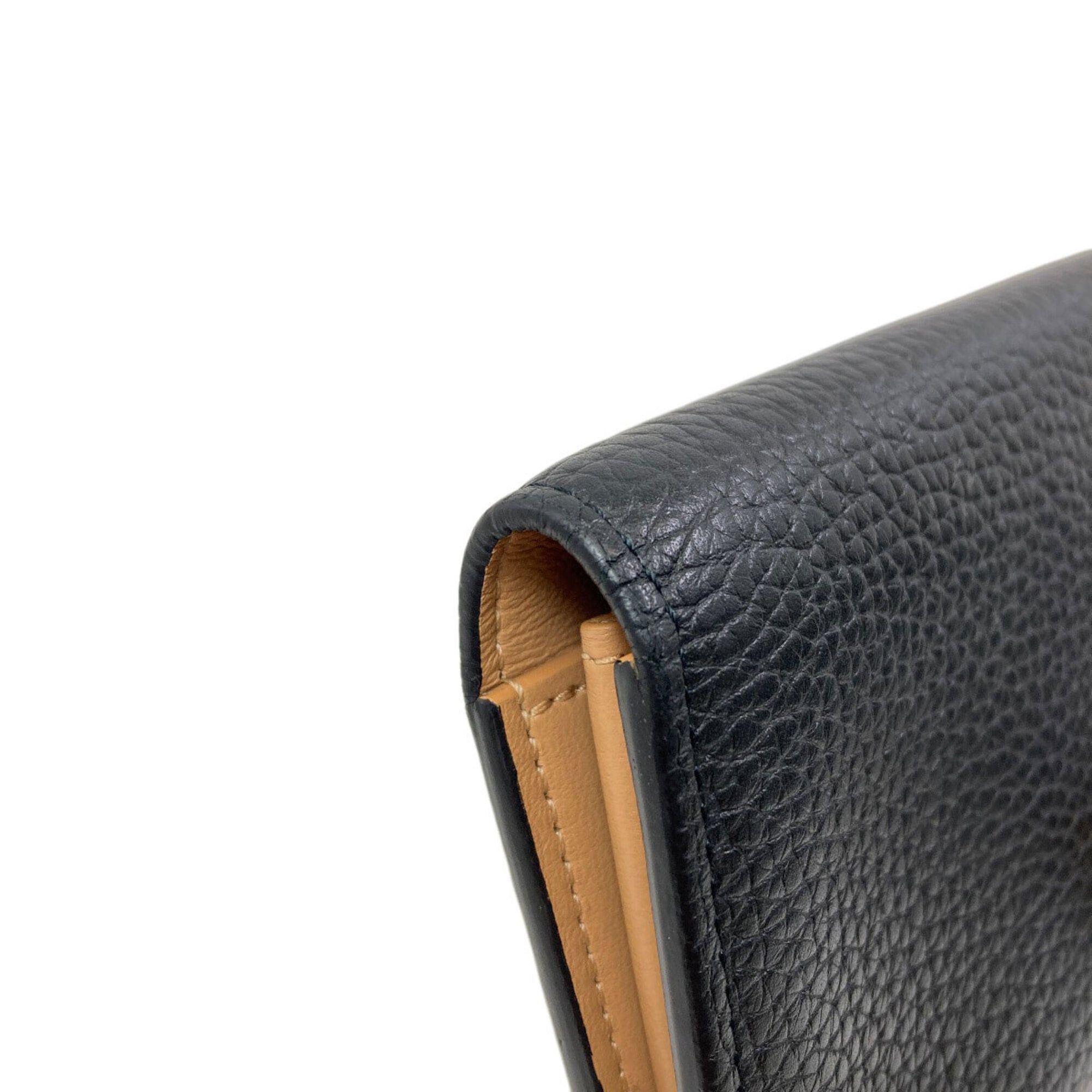 Louis Vuitton Louis Vuitton M81330 Vertical Wallet Long (with coin purse) Taurillon Leather Women's LOUIS VUITTON Size ONE SIZE - 17 Thumbnail