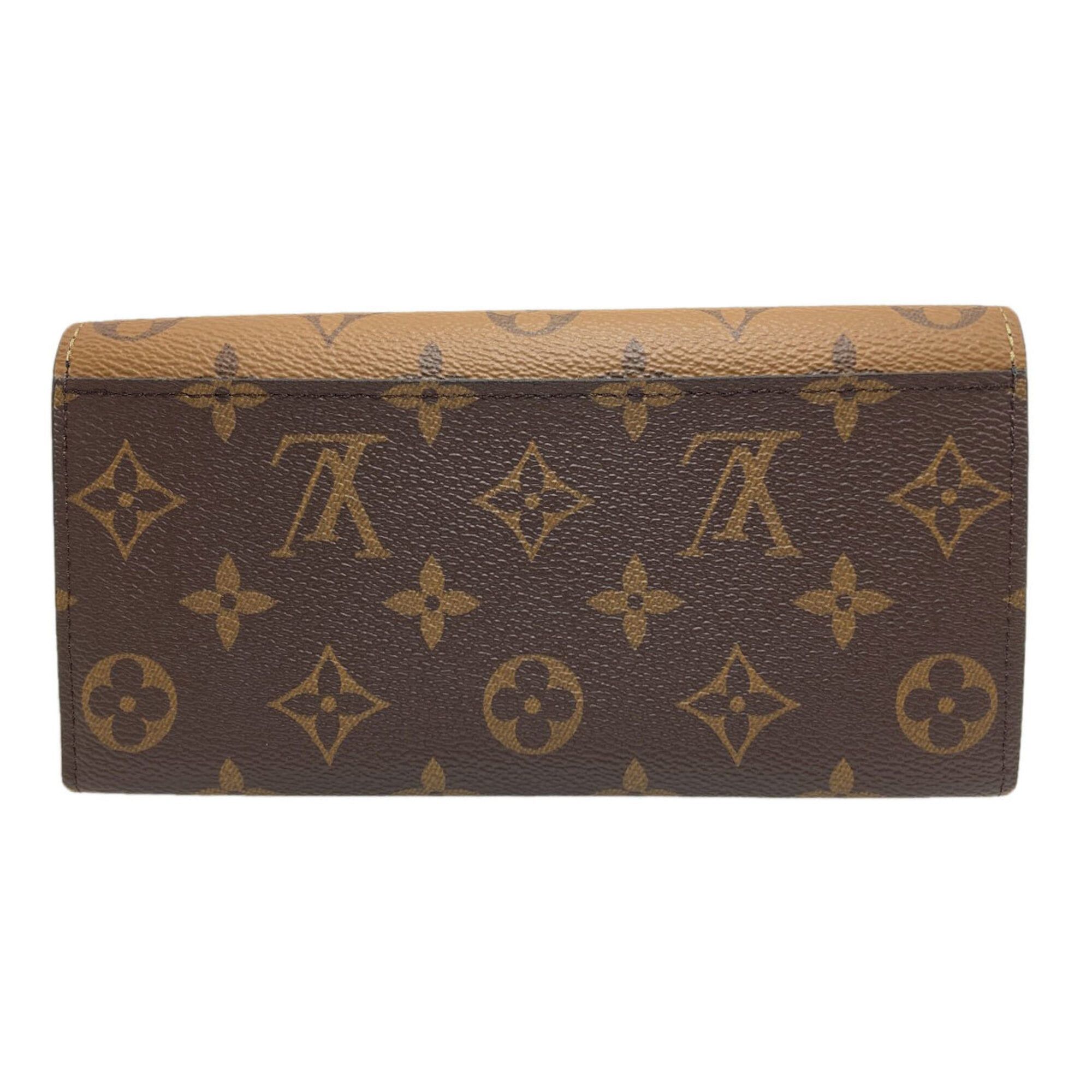 Louis Vuitton Louis Vuitton M82157 Portefeuille Emilie Long Wallet (with coin purse) Monogram Reverse Women's LOUIS VUITTON Size ONE SIZE - 2 Thumbnail