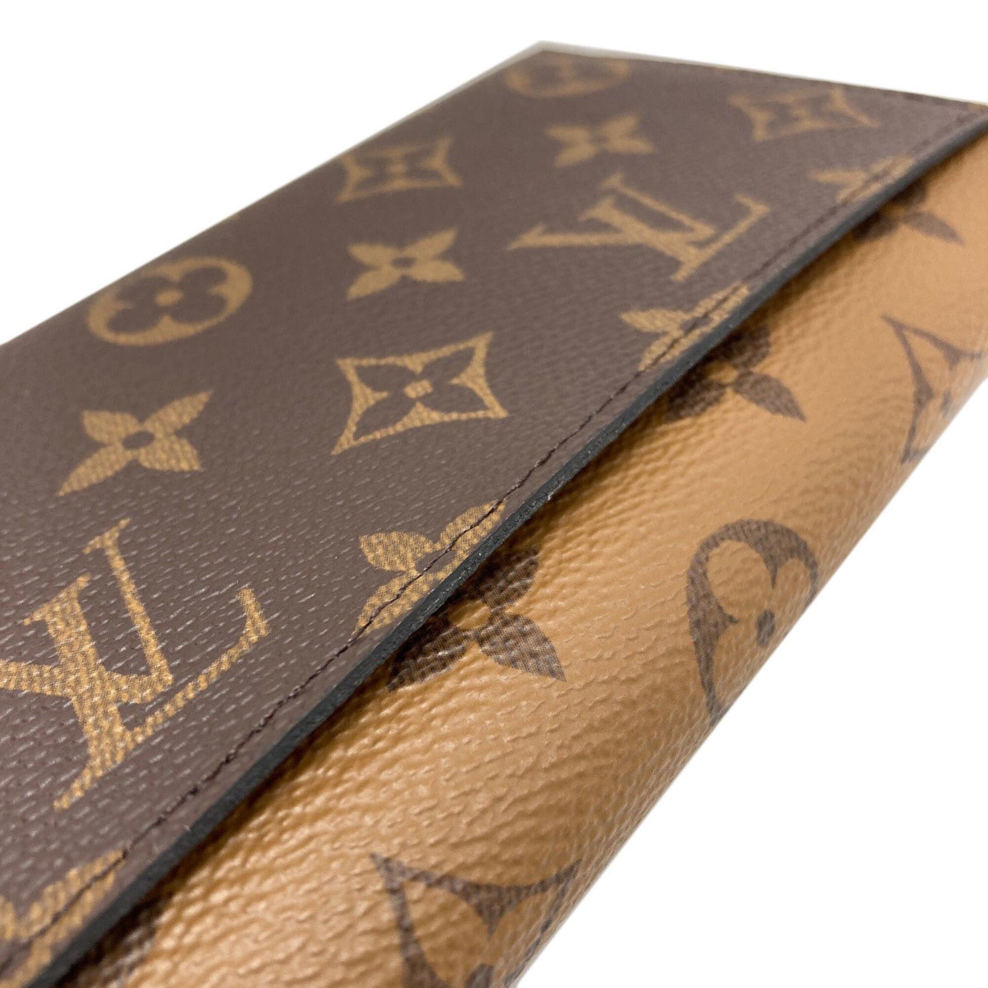 Louis Vuitton Louis Vuitton M82157 Portefeuille Emilie Long Wallet (with coin purse) Monogram Reverse Women's LOUIS VUITTON Size ONE SIZE - 13 Thumbnail