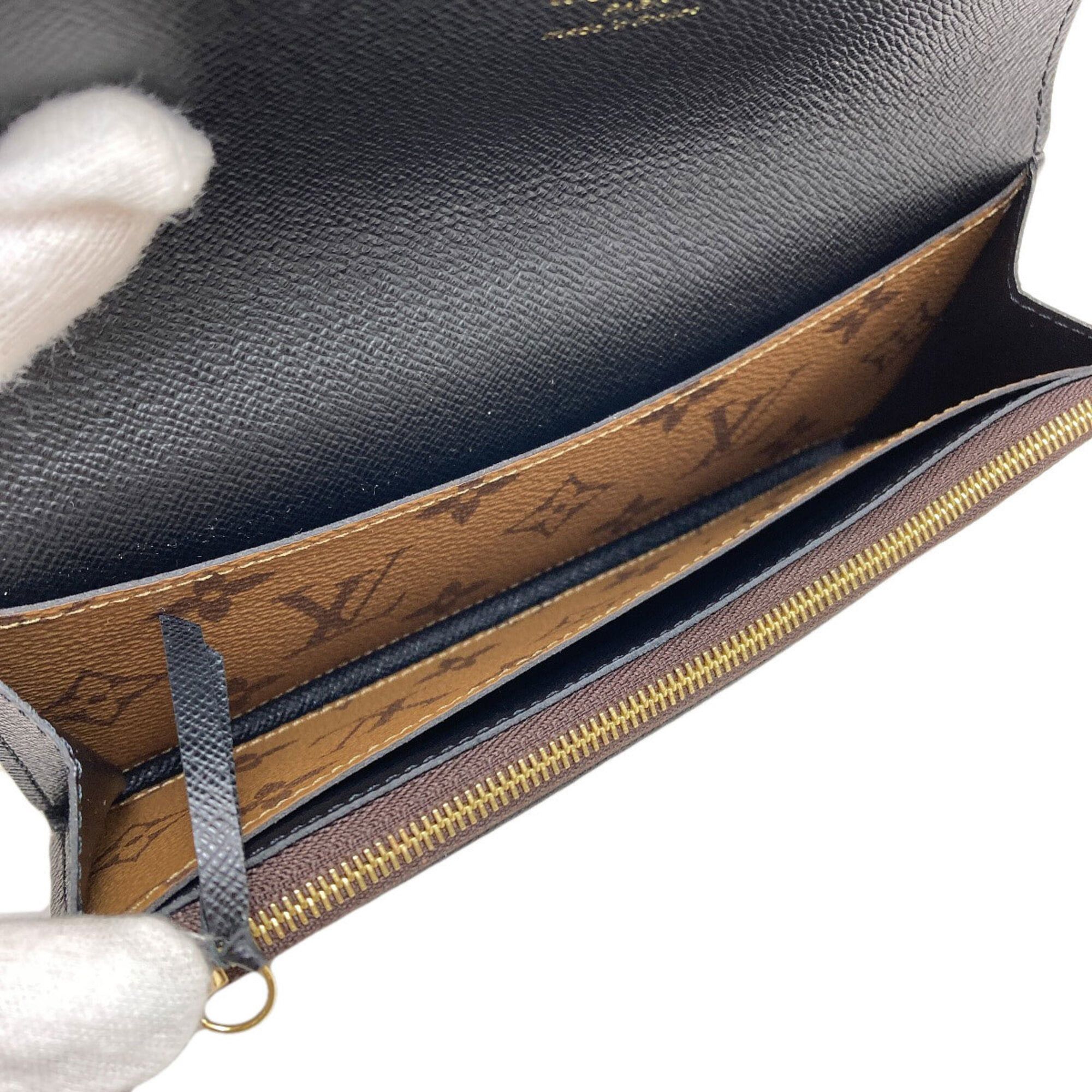 Louis Vuitton Louis Vuitton M82157 Portefeuille Emilie Long Wallet (with coin purse) Monogram Reverse Women's LOUIS VUITTON Size ONE SIZE - 5 Thumbnail