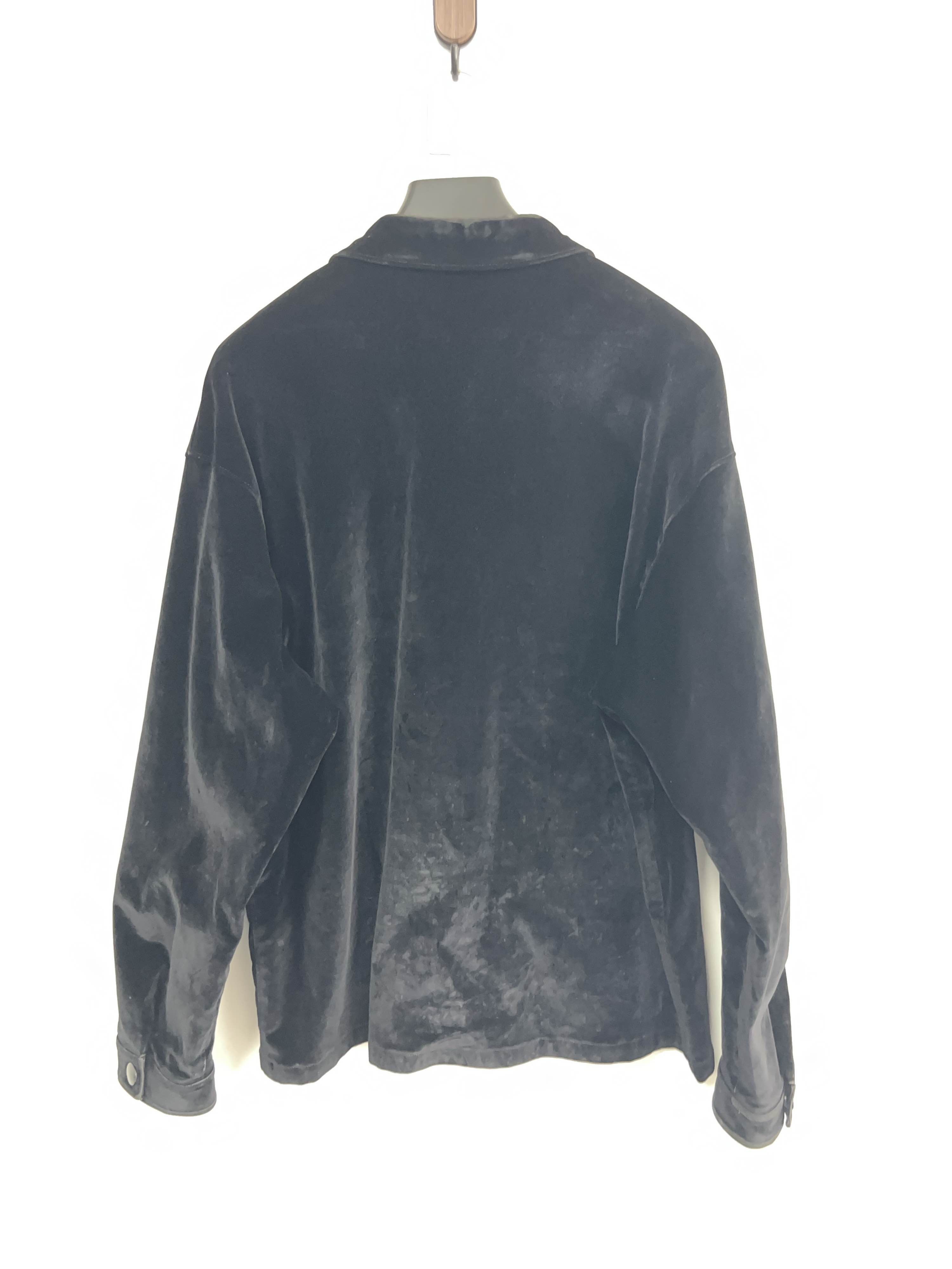 Prada Prada Black Logo Plaque Shirt Size L Size US L / EU 52-54 / 3 - 2 Thumbnail