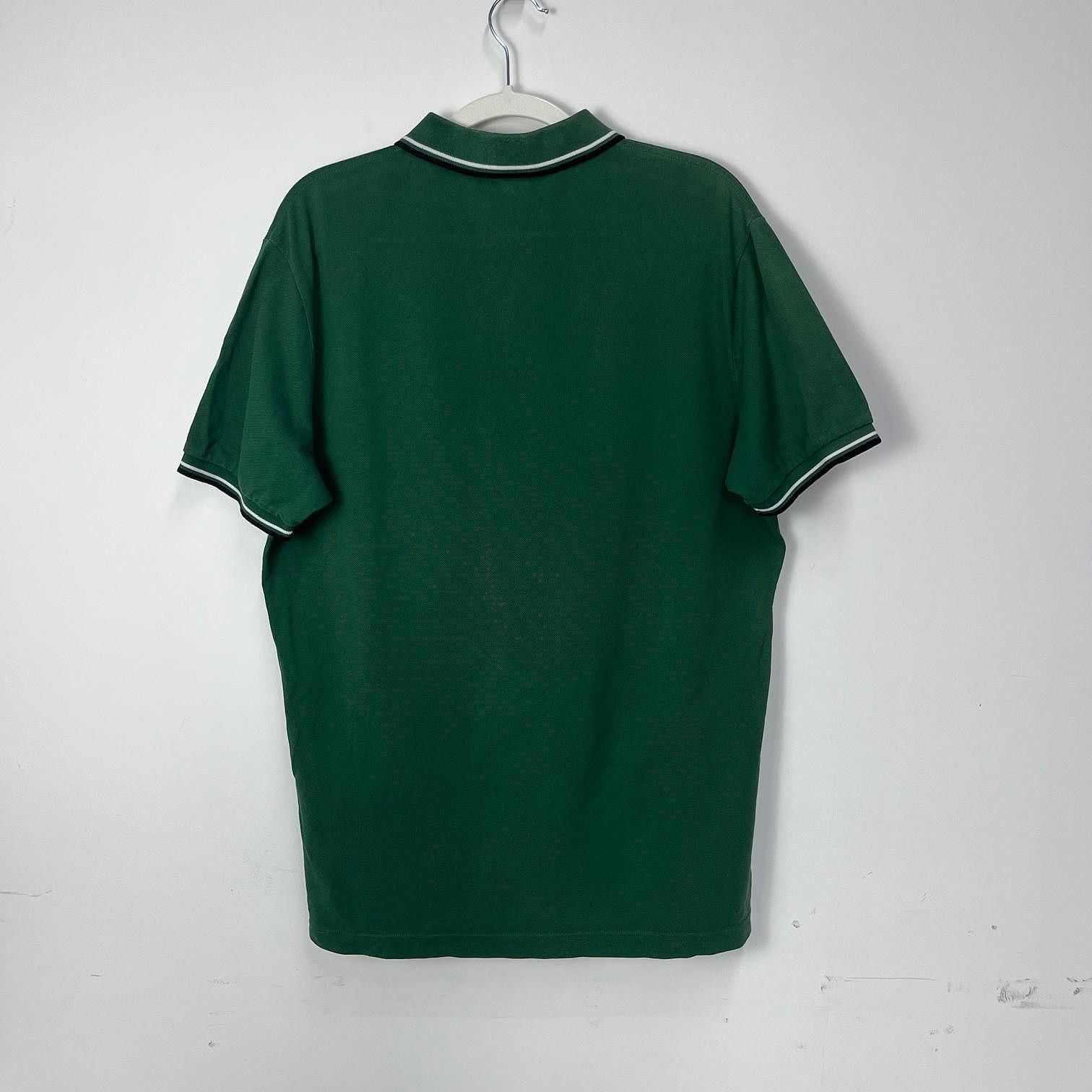 Prada Prada Logo Trim Polo Shirt Size XL Size US XL / EU 56 / 4 - 2 Thumbnail