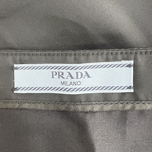 Prada Prada Beaded Logo Re-Nylon Mini Skirt Size 38 Size 26" / US 2 / IT 38 - 3 Thumbnail