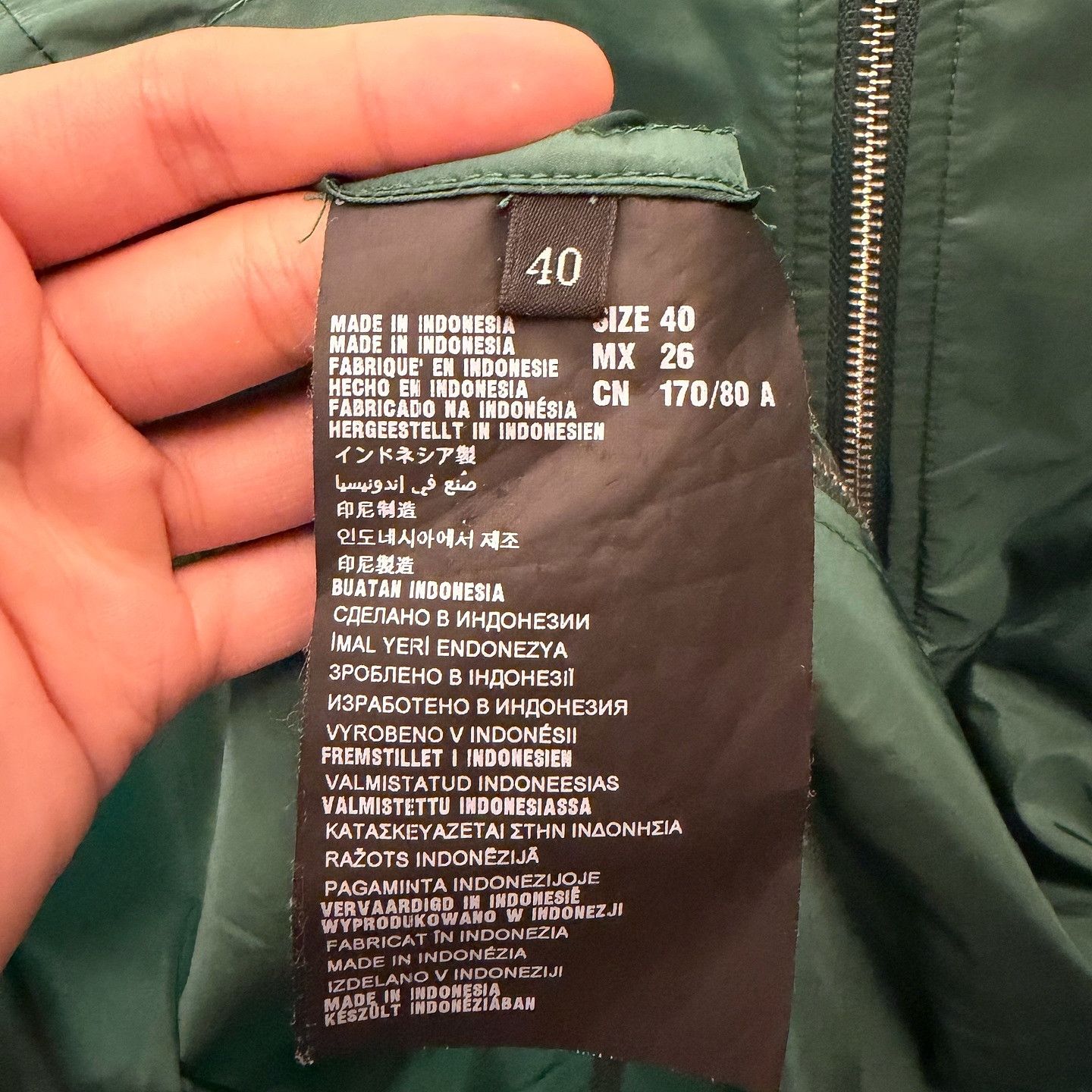 Prada Prada Green Hooded Jacket Size 40 Size S / US 4 / IT 40 - 4 Thumbnail