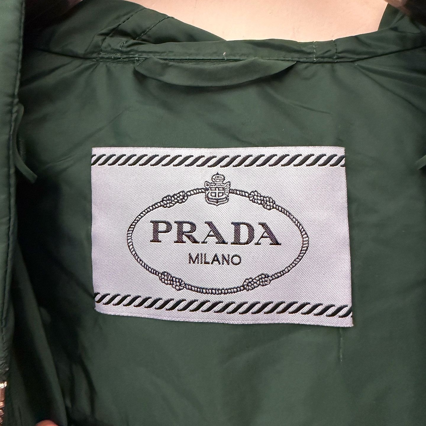 Prada Prada Green Hooded Jacket Size 40 Size S / US 4 / IT 40 - 3 Thumbnail