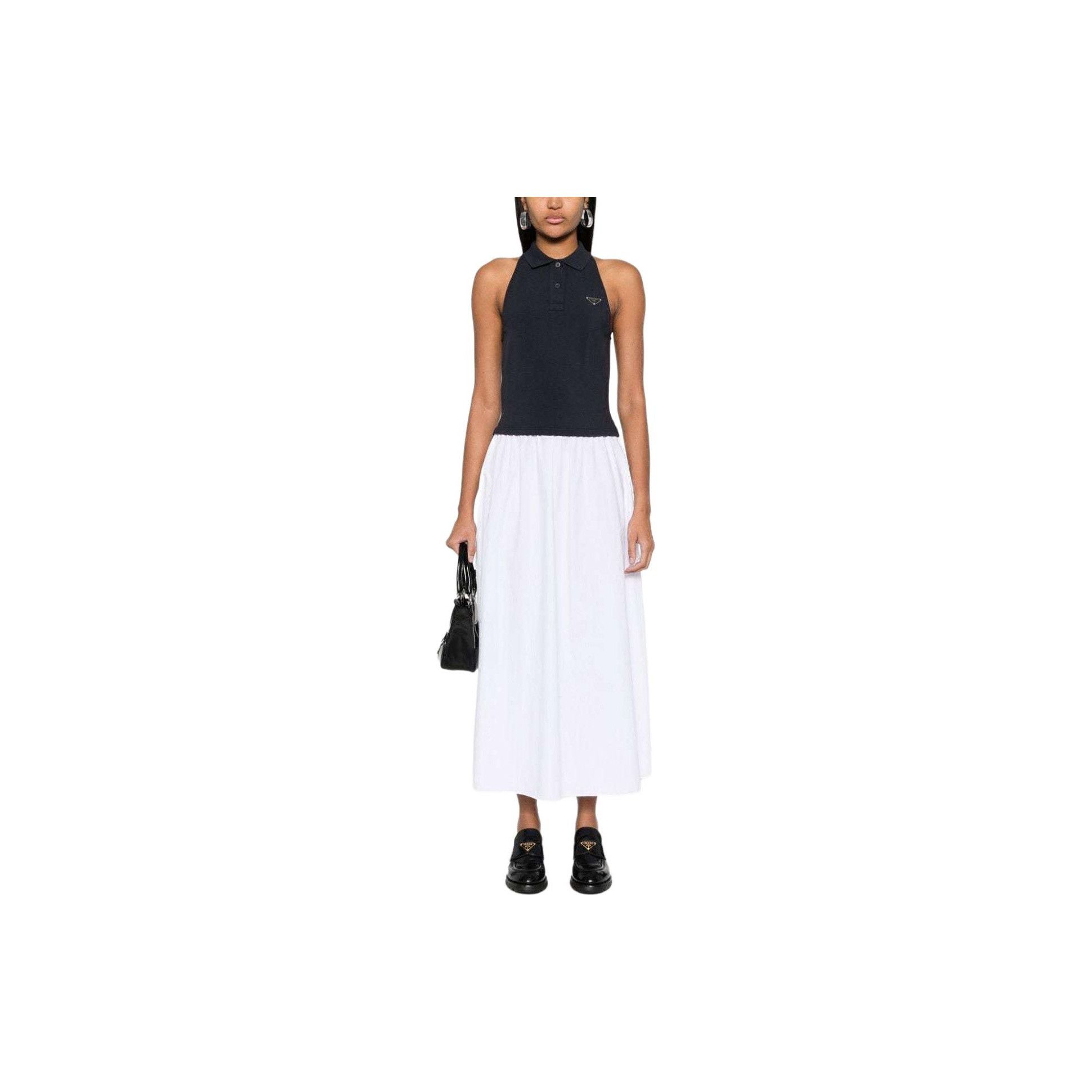 Prada Prada Logo Plaque Sleeveless Polo Top IT 42 Size M / US 6-8 / IT 42-44 - 11 Thumbnail