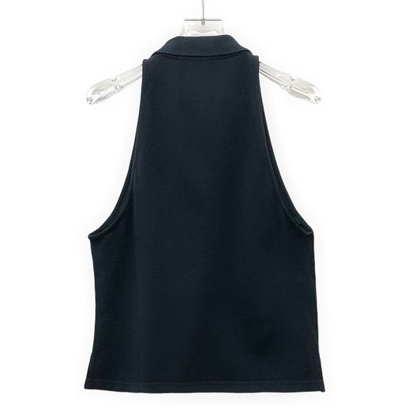 Prada Prada Logo Plaque Sleeveless Polo Top IT 42 Size M / US 6-8 / IT 42-44 - 2 Thumbnail