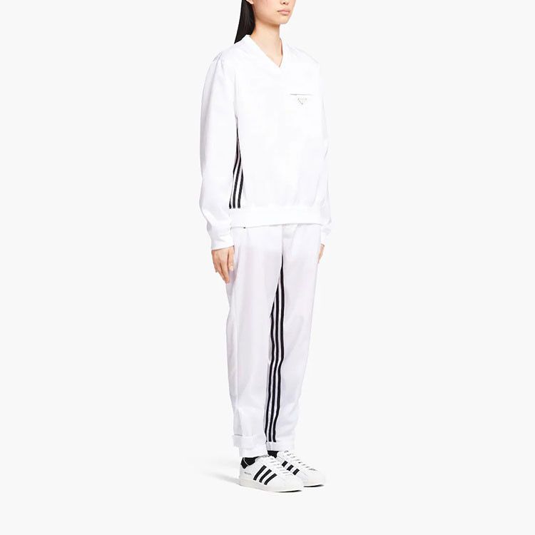 Prada Prada x Adidas Re-Nylon Sweatshirt Size L Size US L / EU 52-54 / 3 - 12 Thumbnail