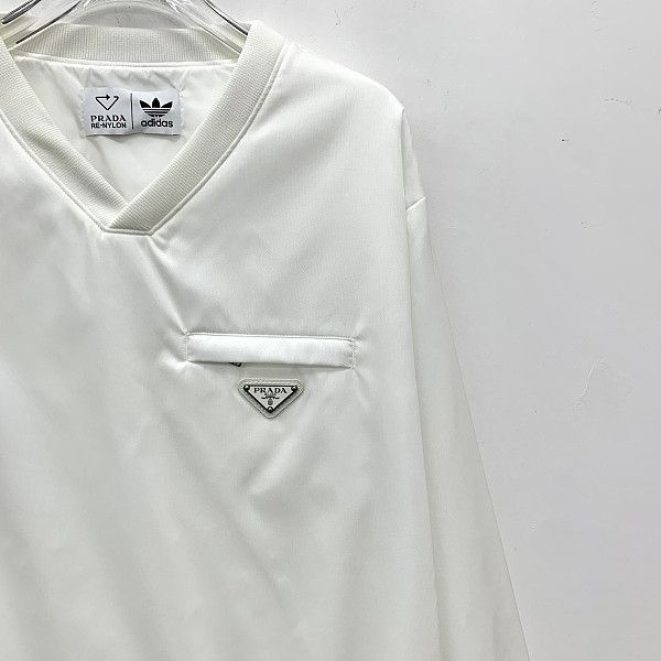 Prada Prada x Adidas Re-Nylon Sweatshirt Size L Size US L / EU 52-54 / 3 - 5 Thumbnail