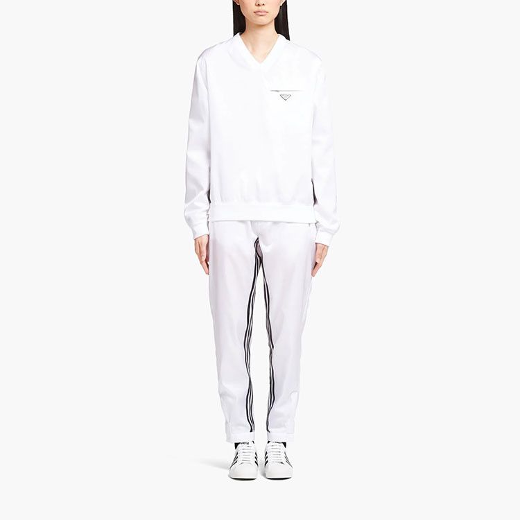 Prada Prada x Adidas Re-Nylon Sweatshirt Size L Size US L / EU 52-54 / 3 - 10 Thumbnail