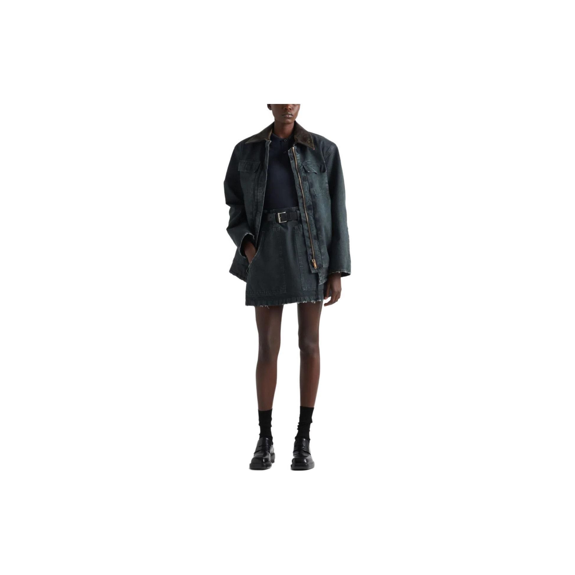 Prada Prada Raw Edge Mini Skirt Size 36 Size 25" / US 0 / IT 36 - 7 Thumbnail
