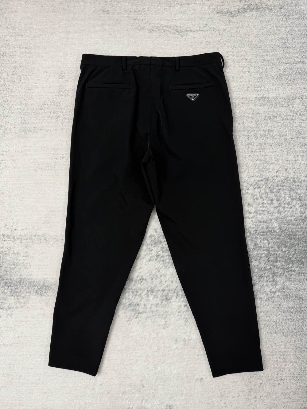 Prada Prada Triangle Logo Casual Pants Size 54 Size US 38 / EU 54 - 2 Thumbnail