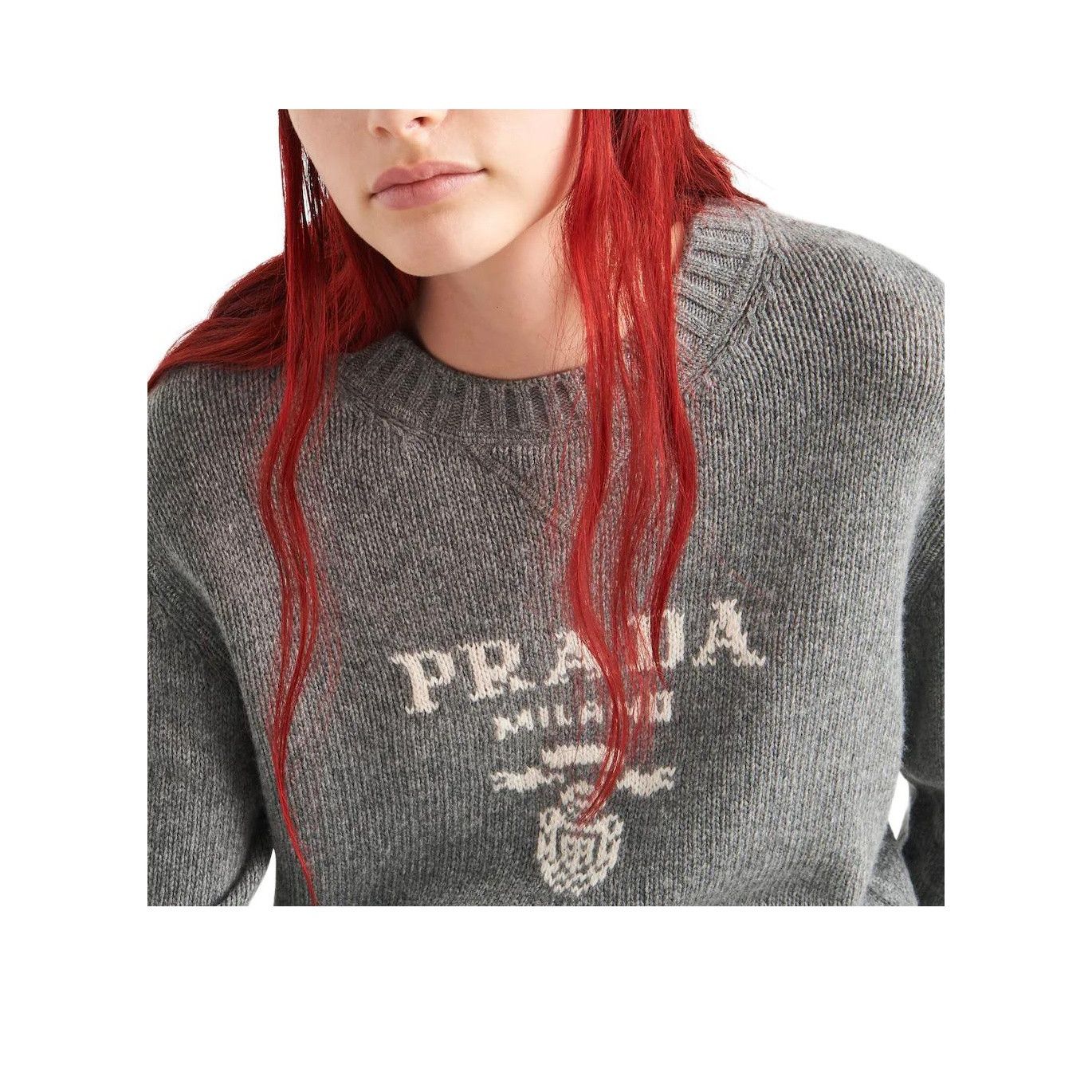 Prada Prada Logo Cashmere Blend Sweater Size 36 Size XS / US 0-2 / IT 36-38 - 10 Thumbnail